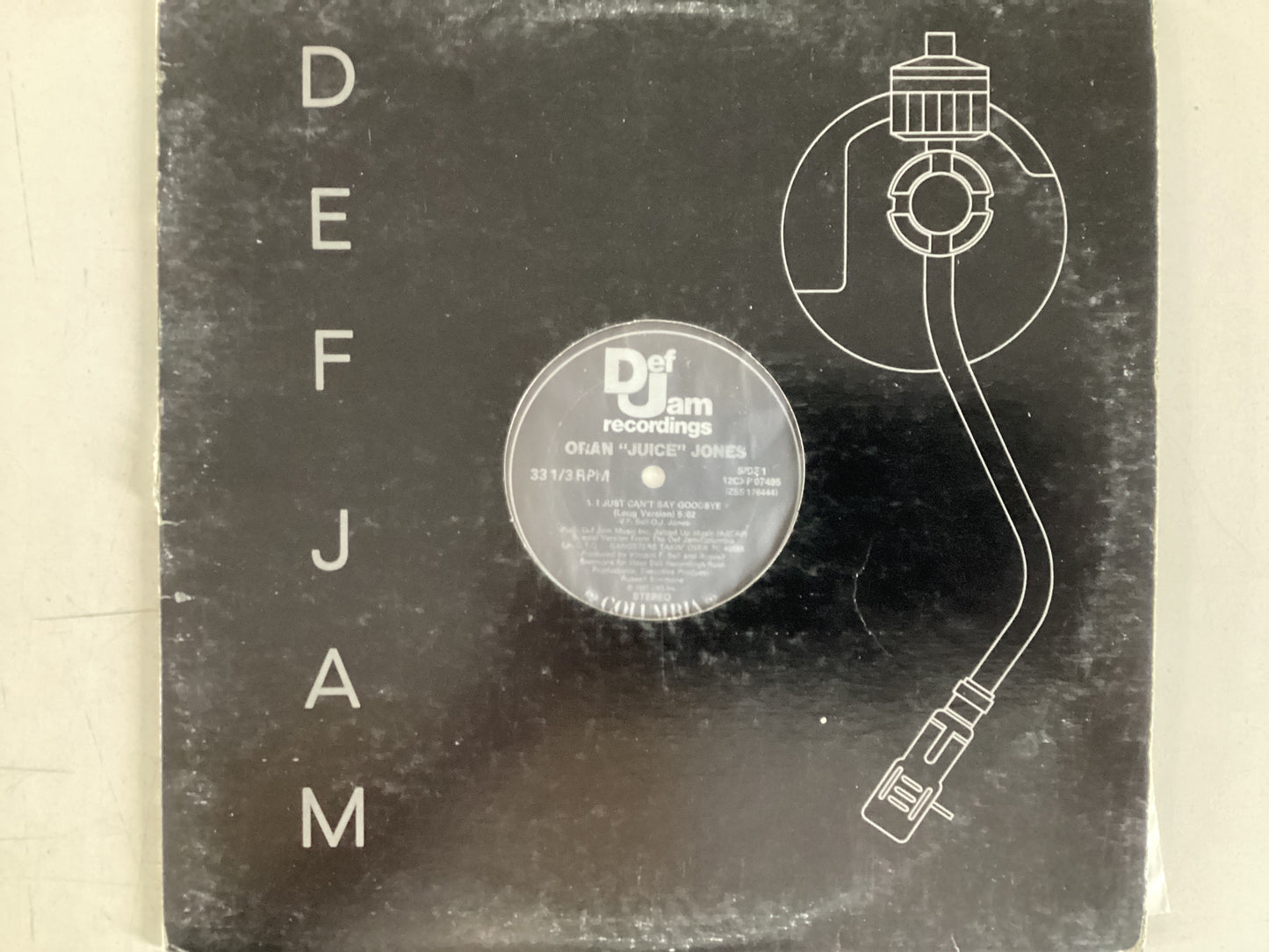 ORAN “JUICE” JONES = I JUST CAN’T SAY GOODBYE (USA 1987) (USED)