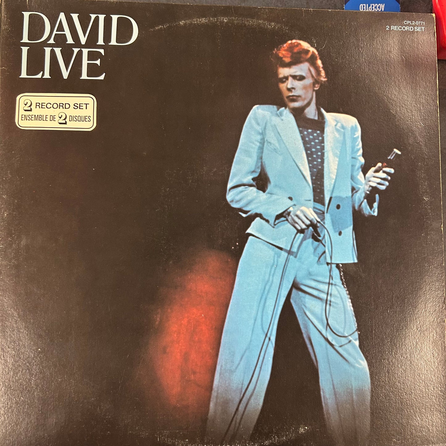 BOWIE, DAVID = DAVID LIVE (CDN 1974) (USED)