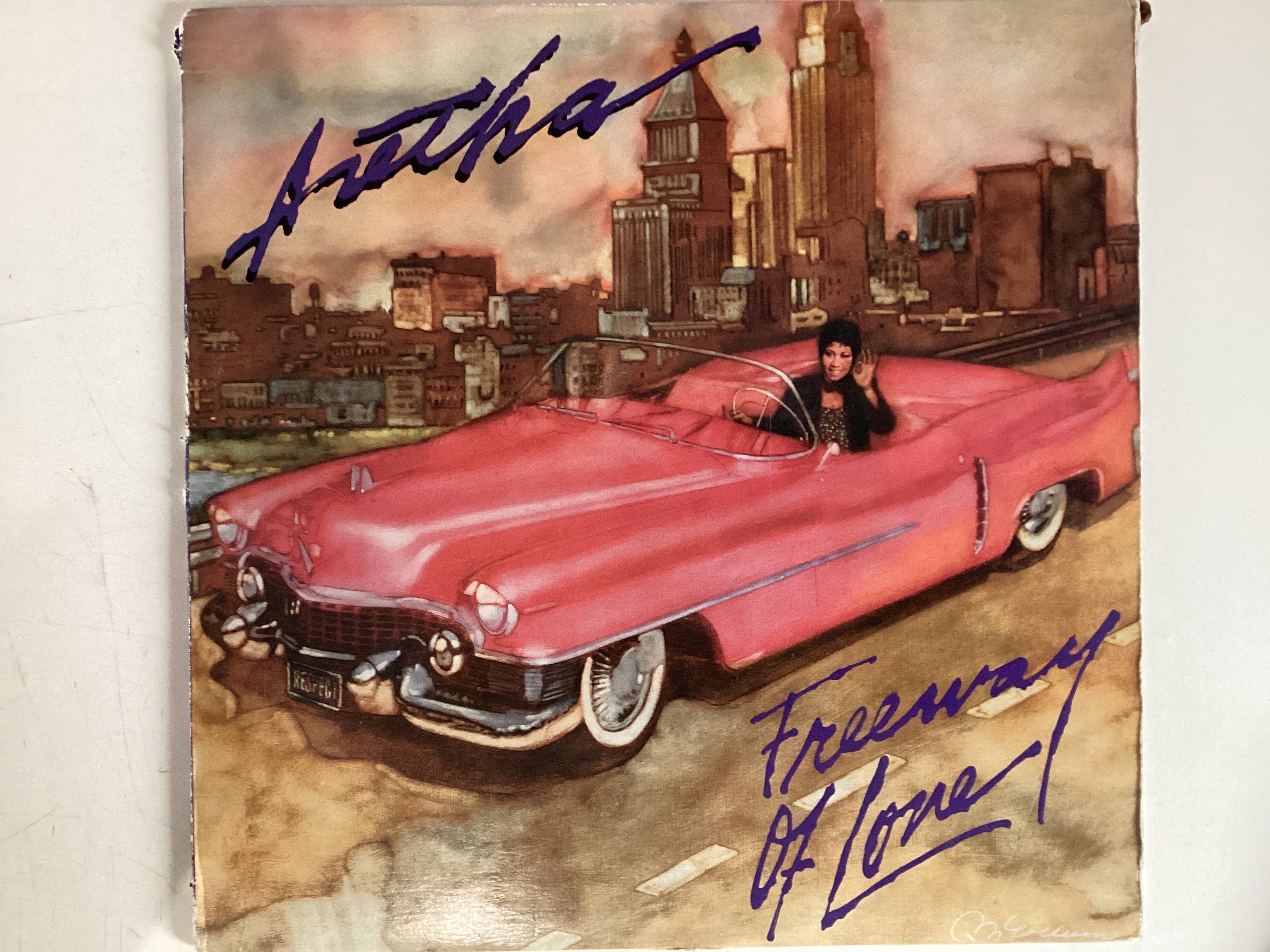FRANKLIN, ARETHA = FREEWAY OF LOVE (CDA 1985) (USED)