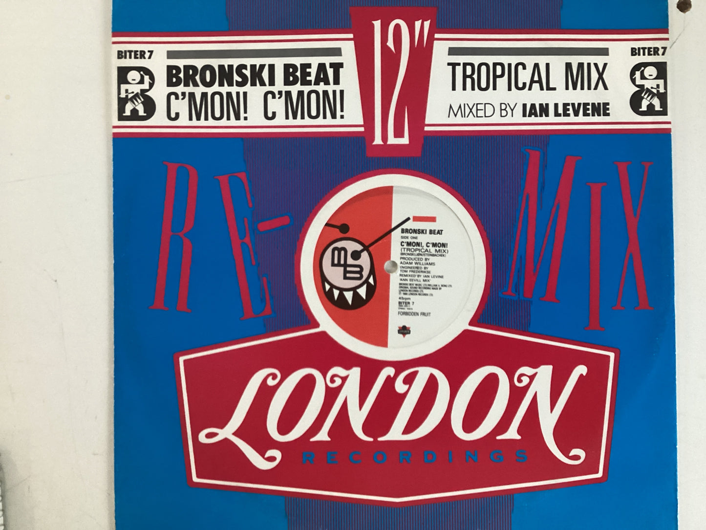 BRONSKI BEAT = C’MON! C’MON! (UK 1986) (USED)
