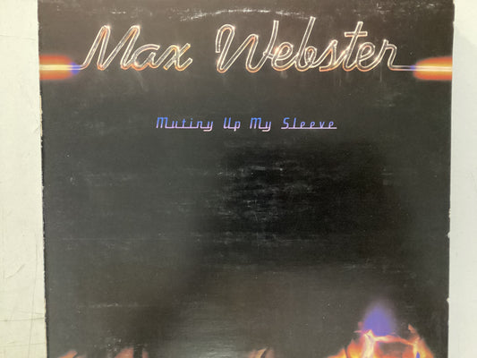 MAX WEBSTER = MUTINY UP MY SLEEVE (CDA 1978) (USED)