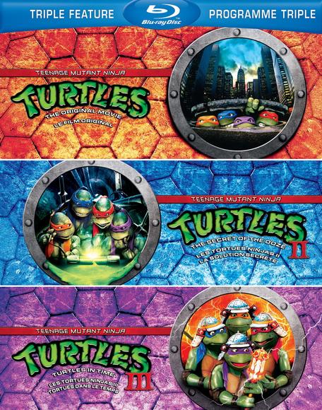 TEENAGE MUTANT NINJA TURTLES: 3 FILM COLLECTION (BLURAY)