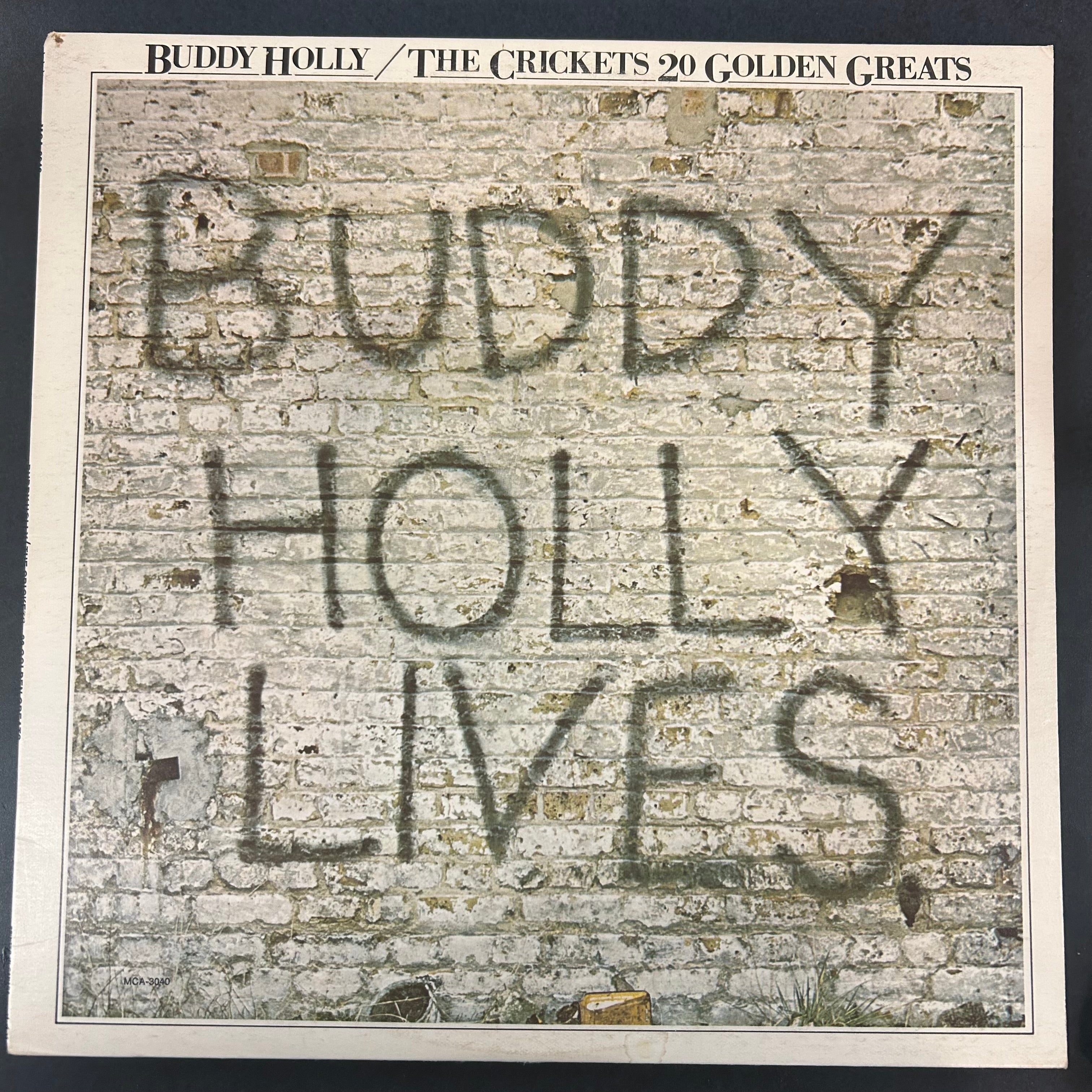 HOLLY, BUDDY & THE CRICKETS = 20 GOLDEN GREATS (CDN 1978) (USED)
