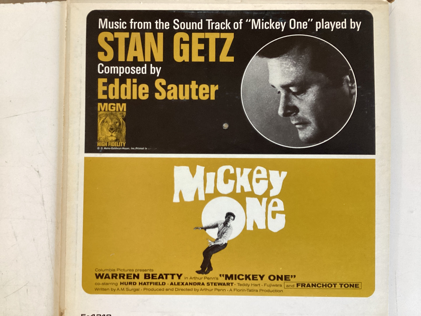 GETZ, STAN = MICKEY ONE (OST) (CDA 1965) (USED)
