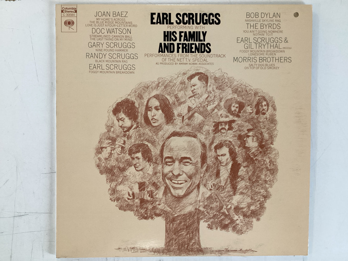 SCRUGGS, EARL = HIS FAMILY AMND FRIENDS (USA 1971) (USED)