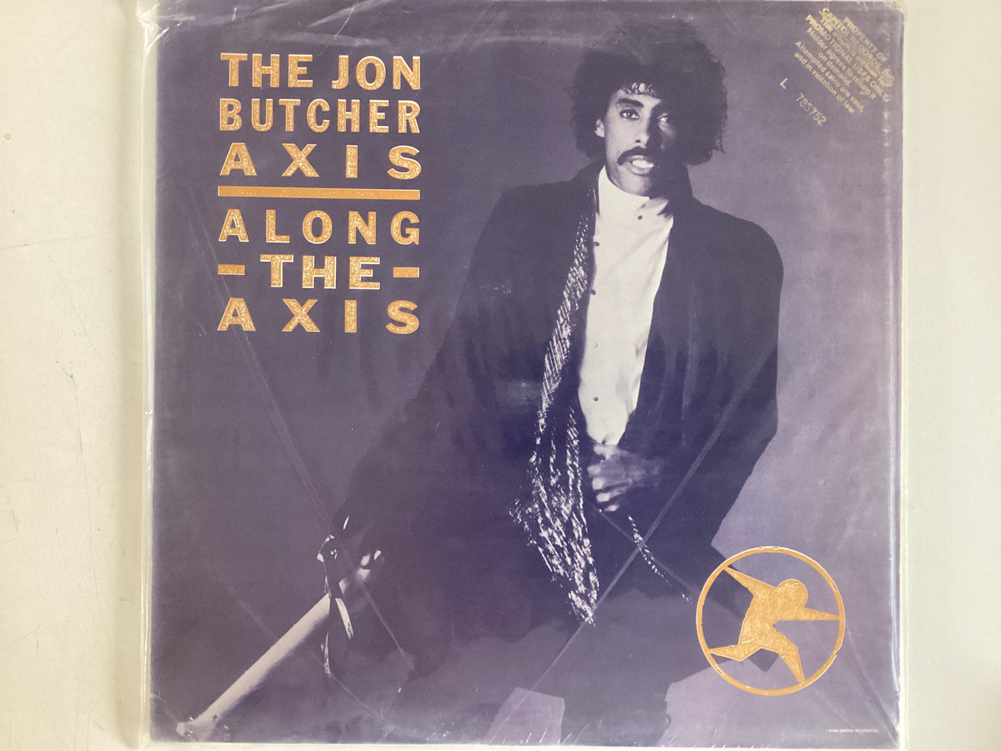THE JON BUTCHER AXIS = ALONG THE AXIS (USA 1985) (USED)