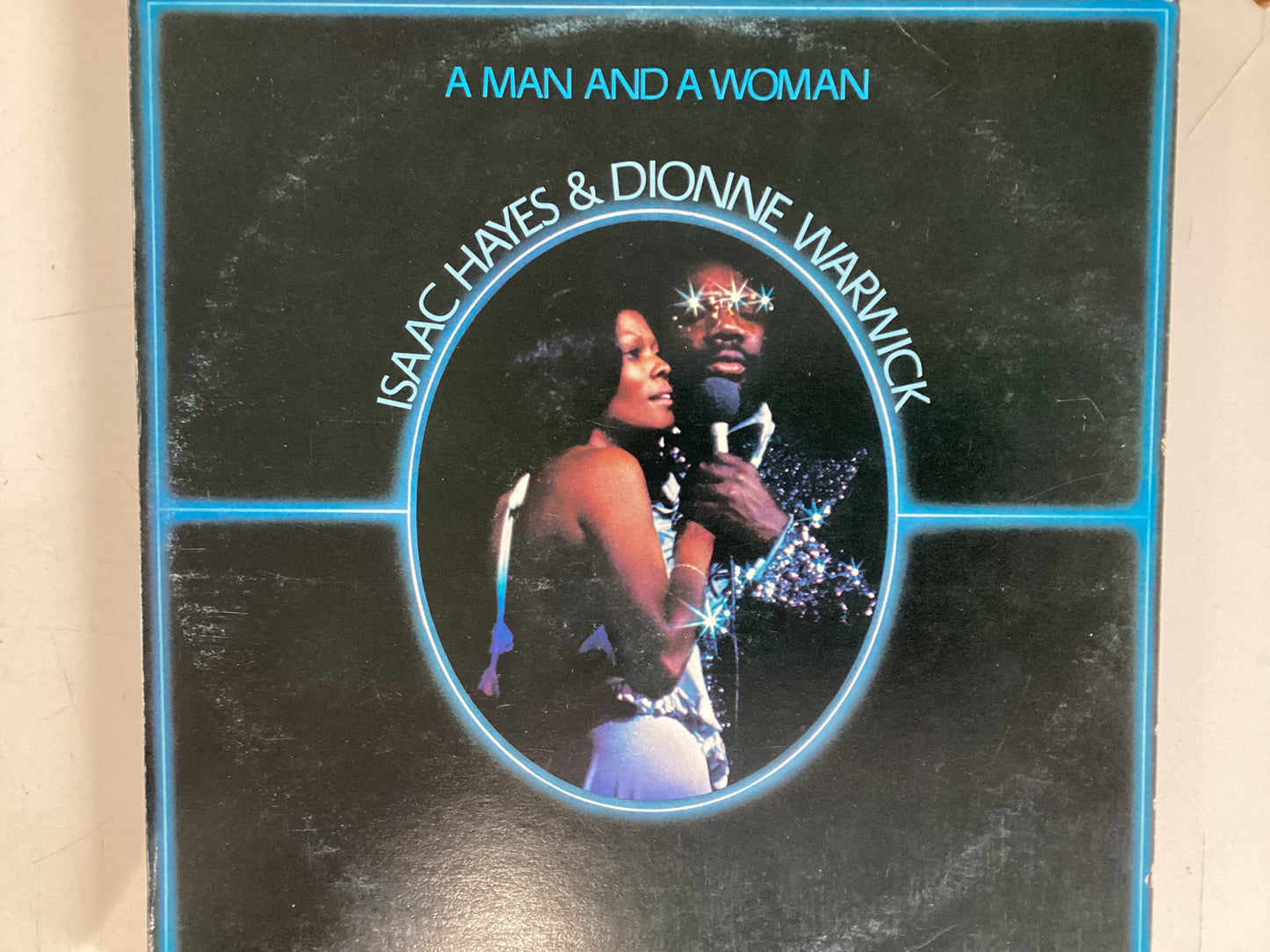 HAYES, ISAAC WARWICK, DIONNE = A MAN AND A WOMAN (CDA 1977) (USED)