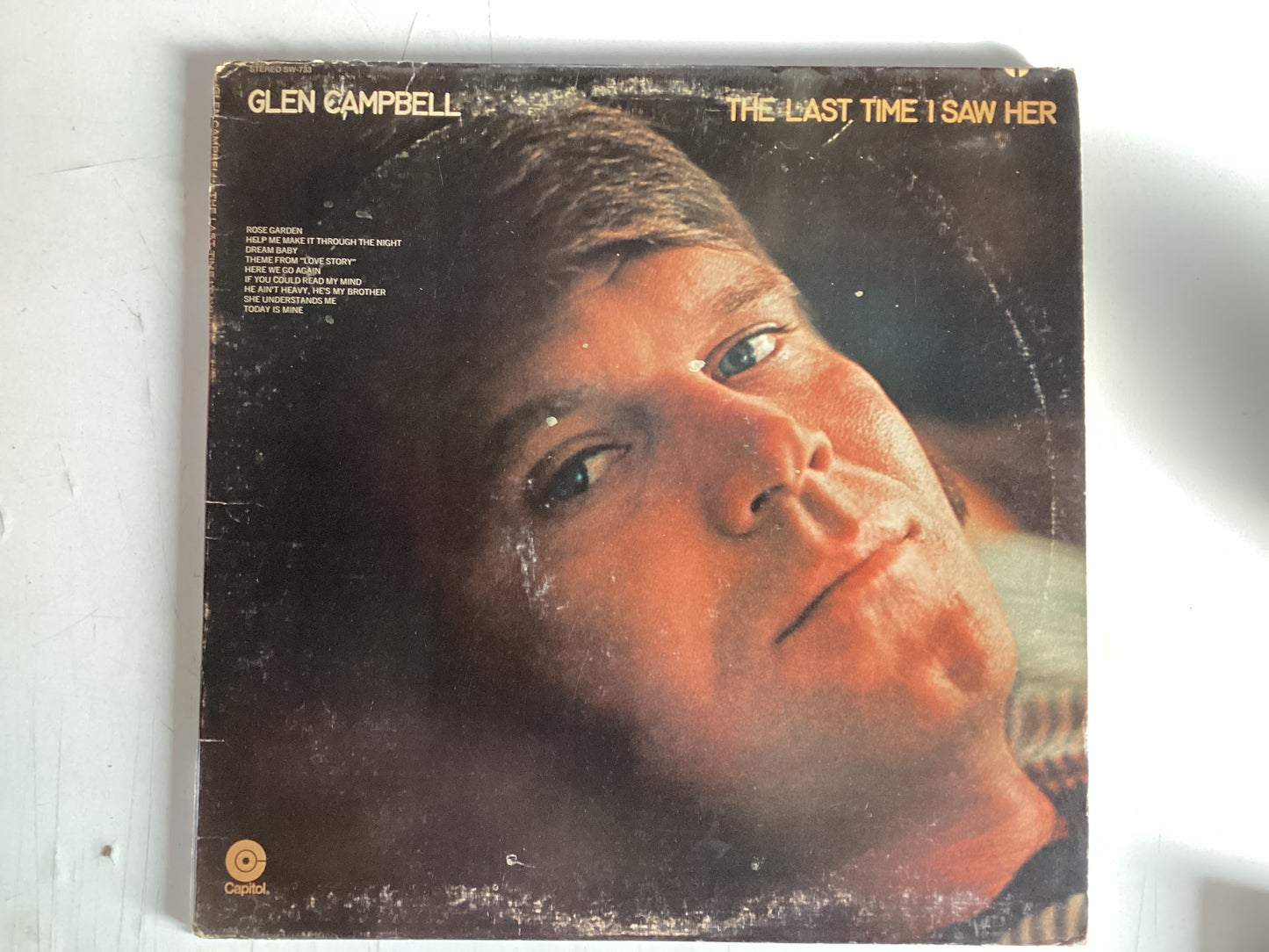 CAMPBELL, GLEN = THE LAST TIME I SAW HER (CDA 1971) (USED)