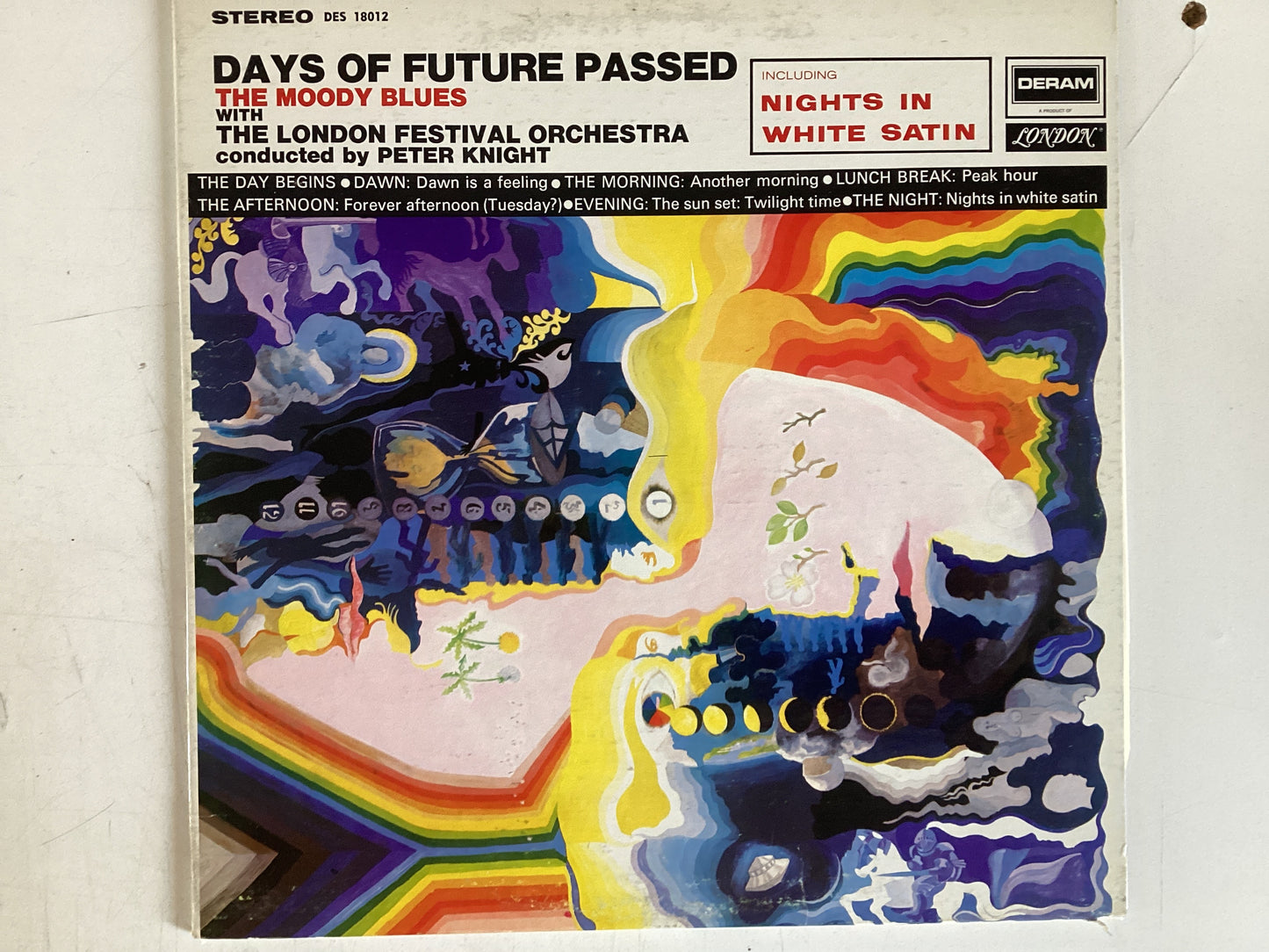 THE MOODY BLUES = DAYS OF FUTURE PASSED (UK 1967) (USED)