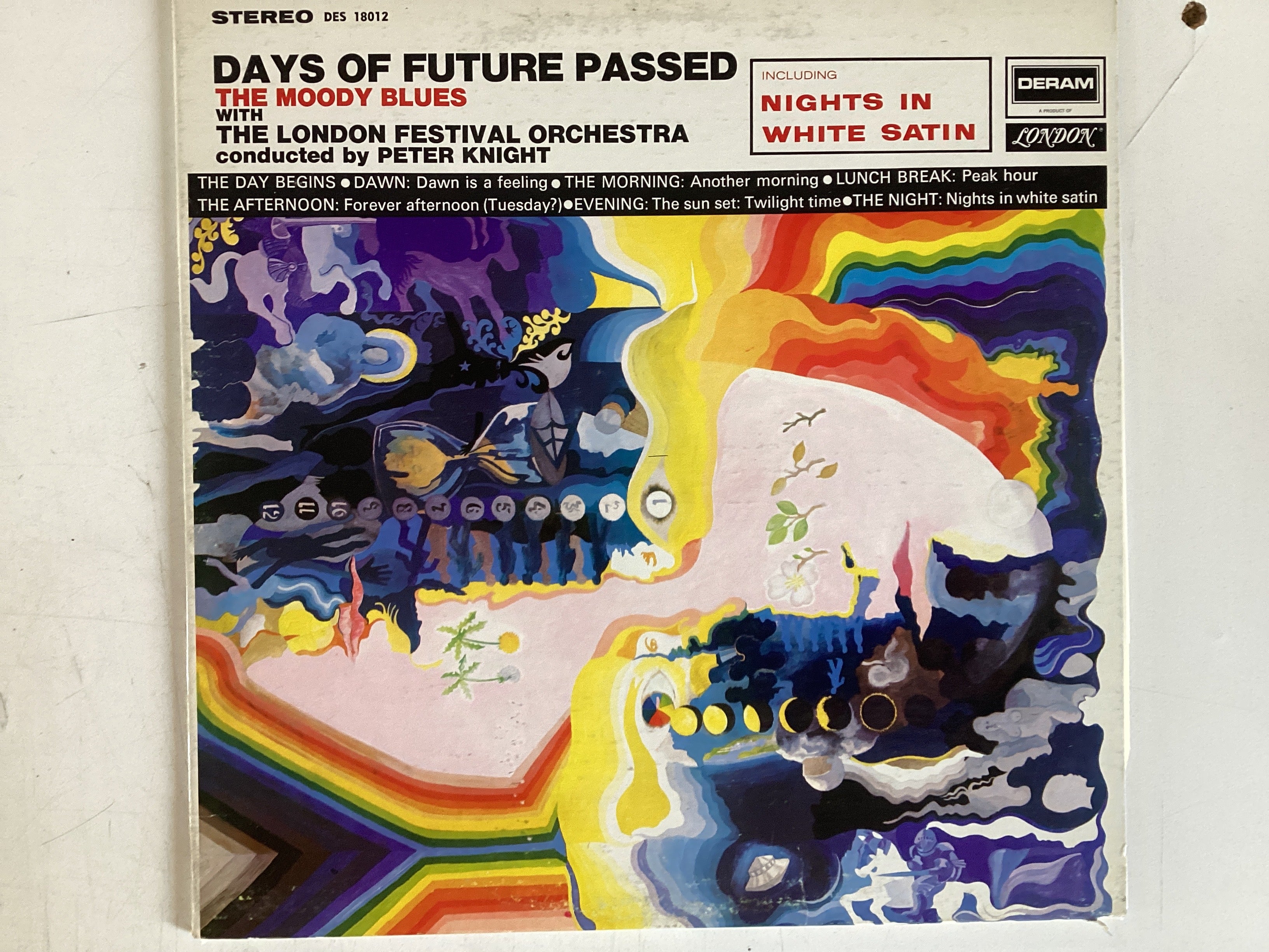 THE MOODY BLUES = DAYS OF FUTURE PASSED (UK 1967) (USED)