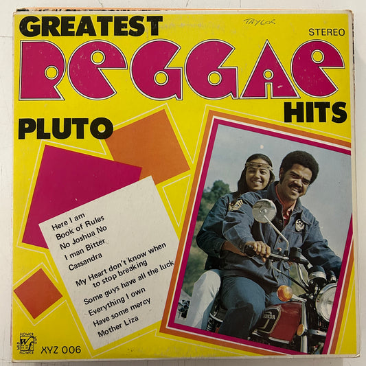 PLUTO = GREATEST REGGAE HITS (JAMAICA 1974) (USED)