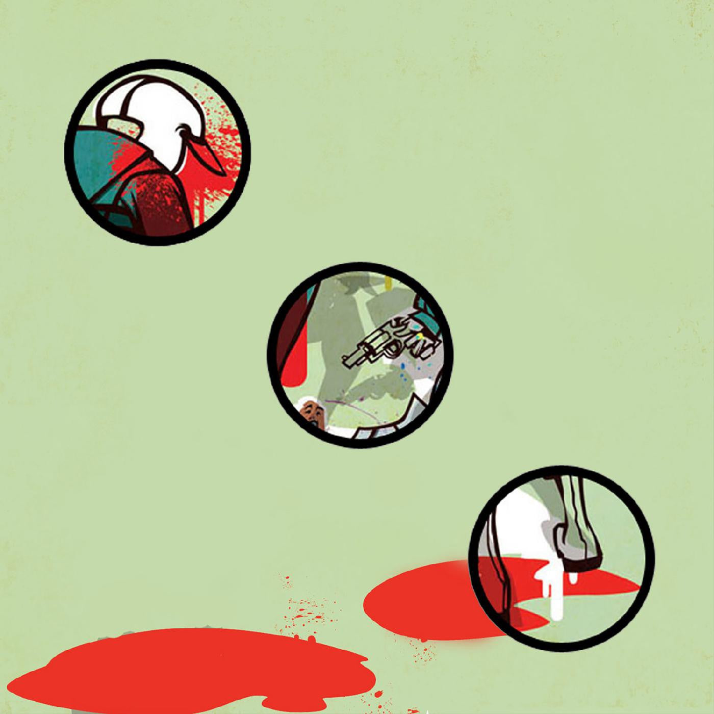 APOLLO BROWN / PLANET ASIA = STITCHED UP & SHAKEN (SPLATTER)