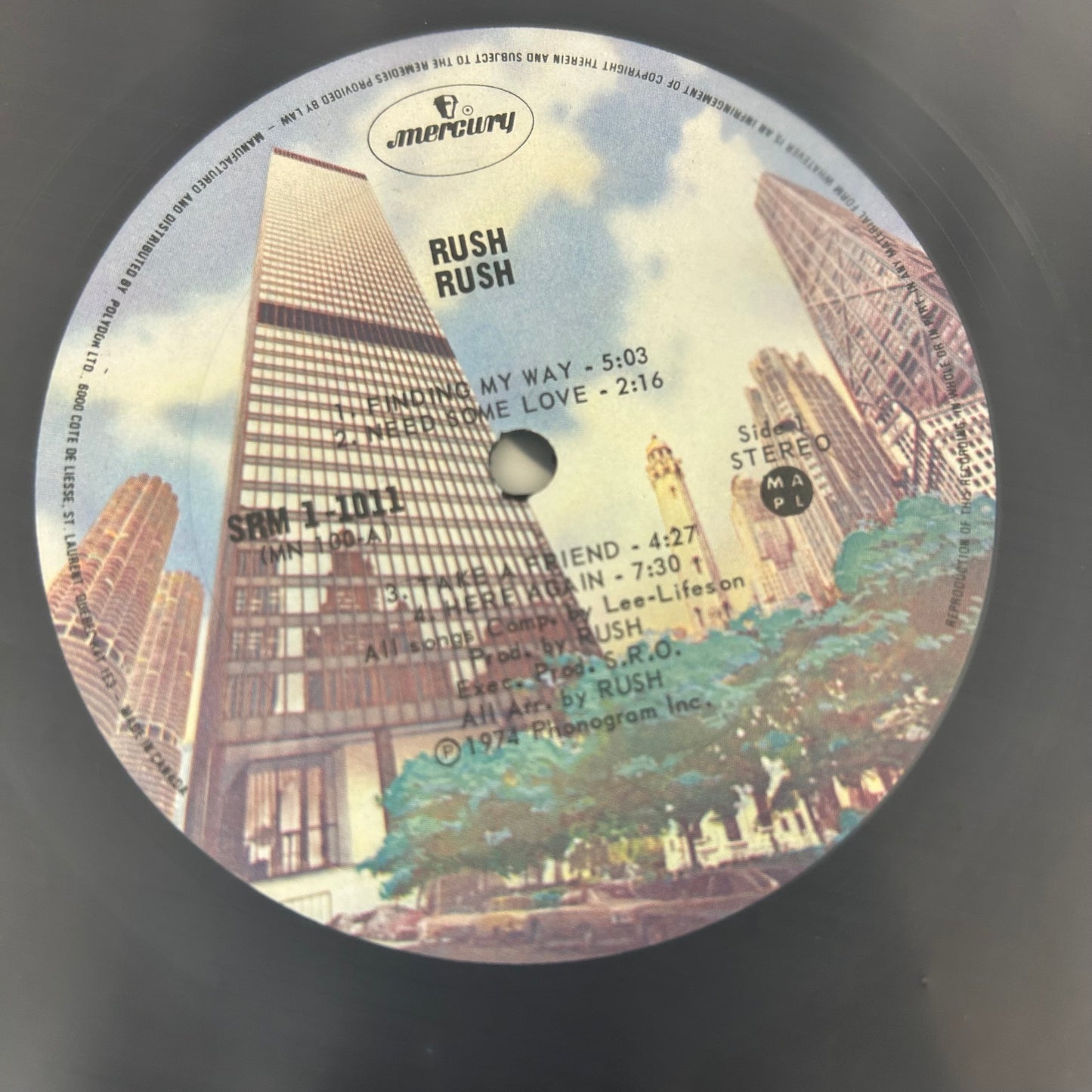 RUSH = RUSH (CDN 1974) (USED)