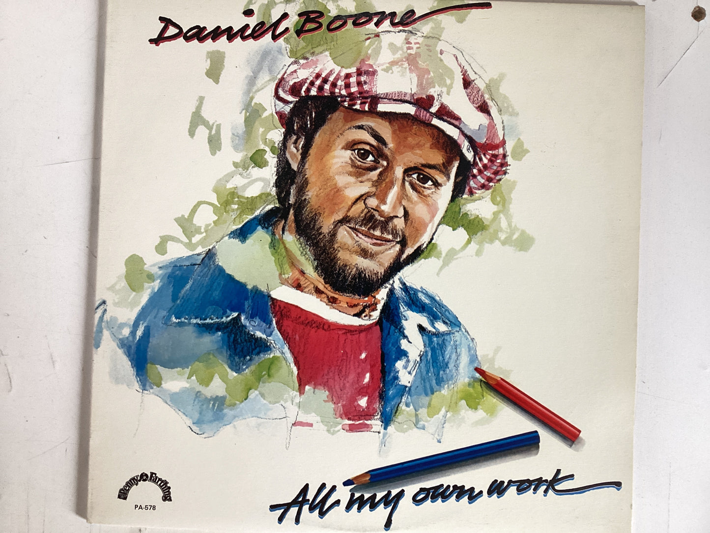 BOONE, DANIEL = ALL MY OWN WORK (CDA 1979) (USED)