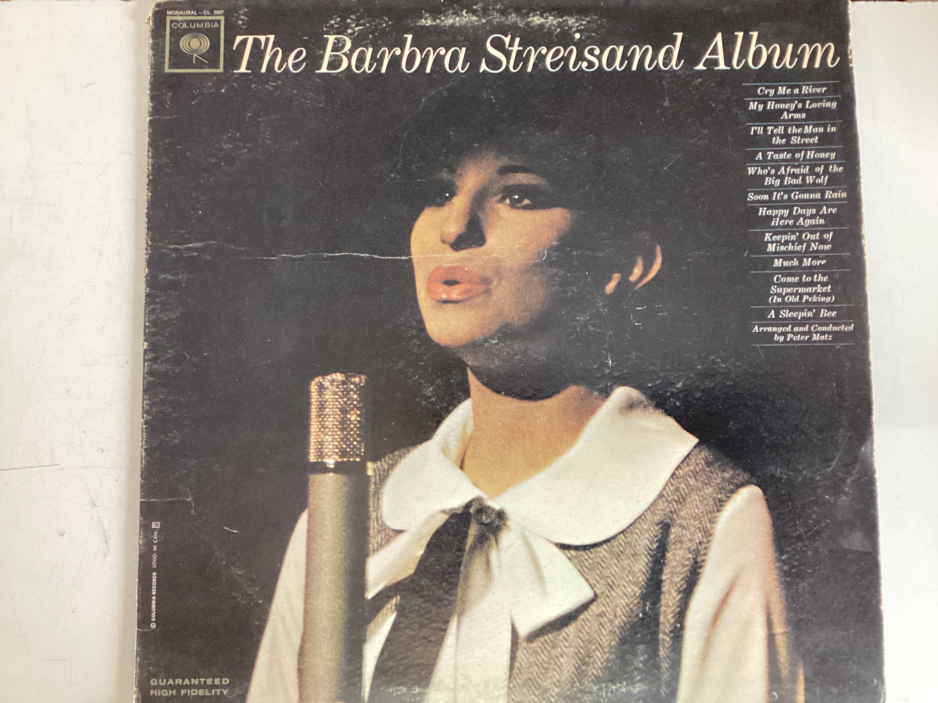 STREISAND, BARBRA = THE BS ALBUM (USA 1963) (USED)