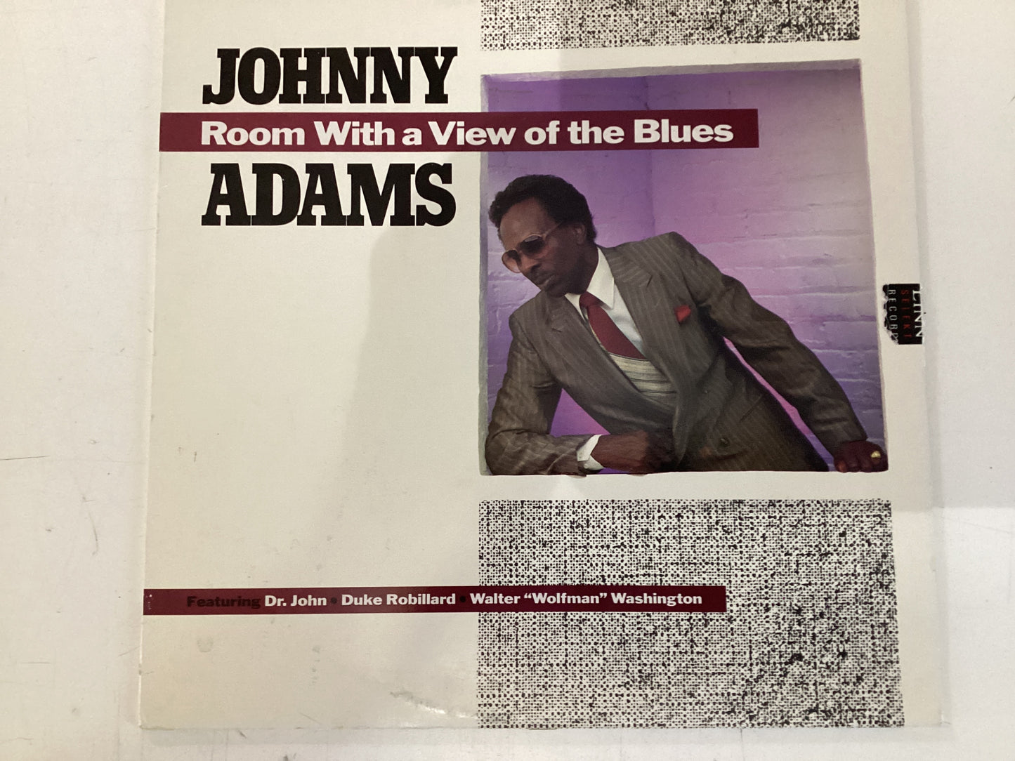 ADAMS, JOHNNY = ROOM WITH A VIEW OF THE BLUES (UK 1987) (USED)
