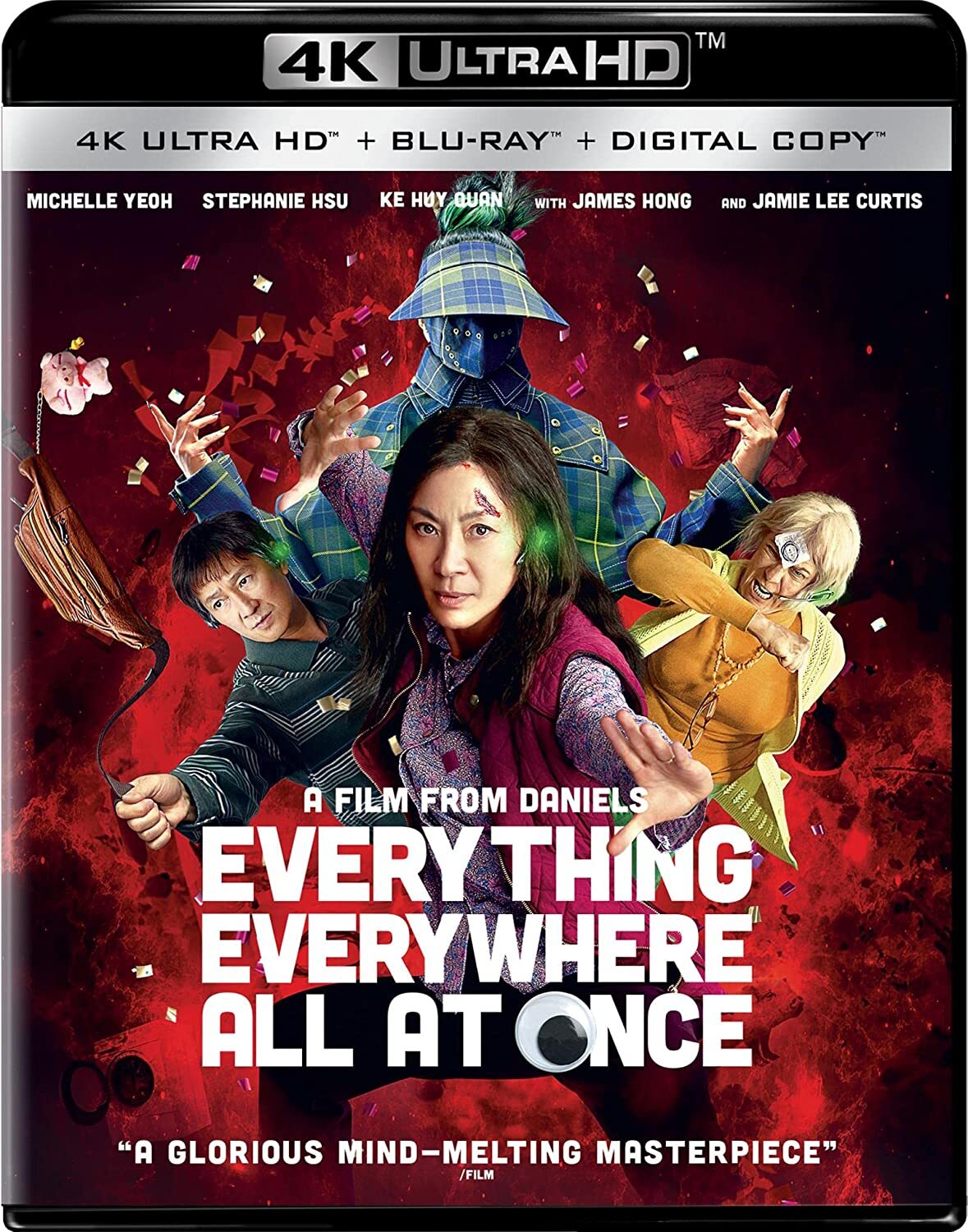 EVERYTHING EVERYWHERE ALL AT ONCE (2022) (4K BLURAY USED)