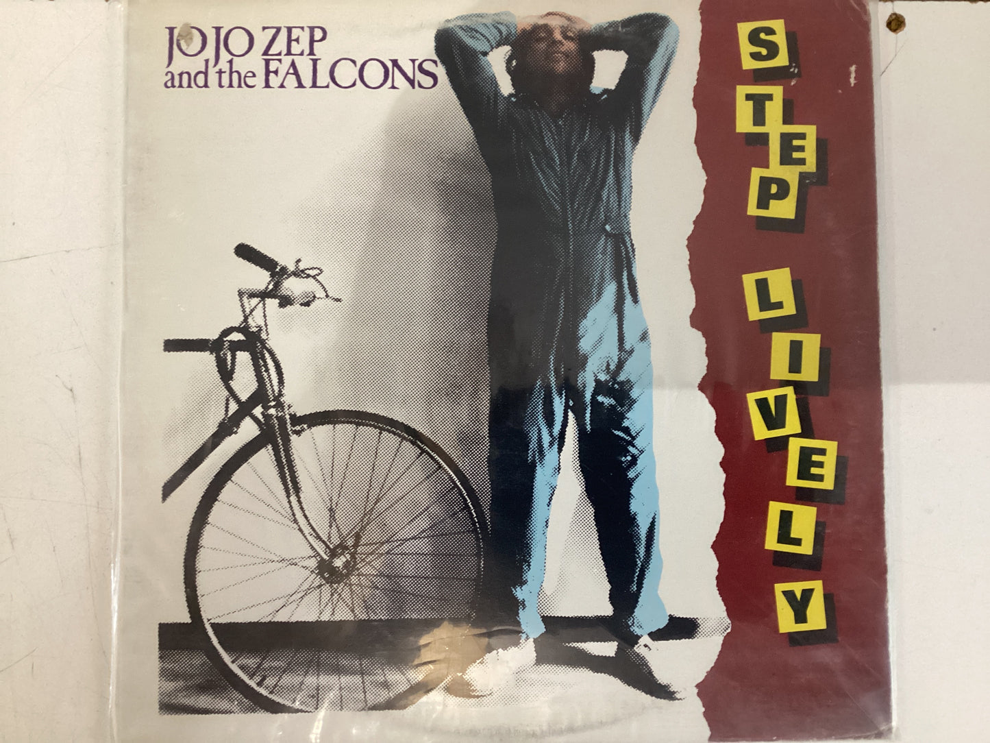 JOJO ZEP AND THE FALCONS = STEP LIVELY (CDA 1981) (IUSED)