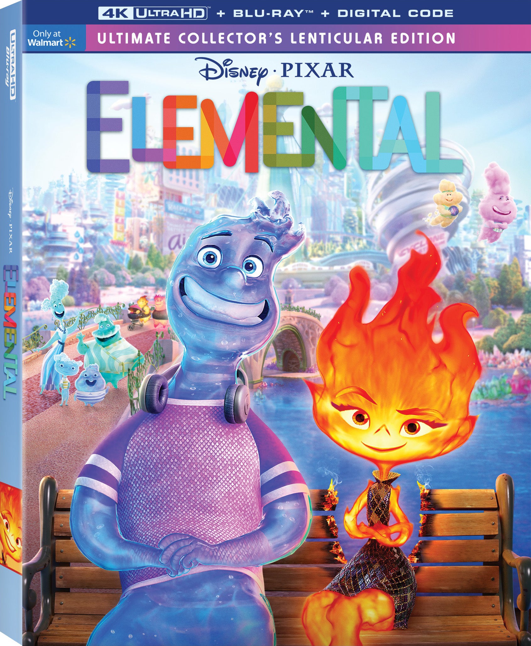 ELEMENTAL (2023) (4K BLURAY USED)
