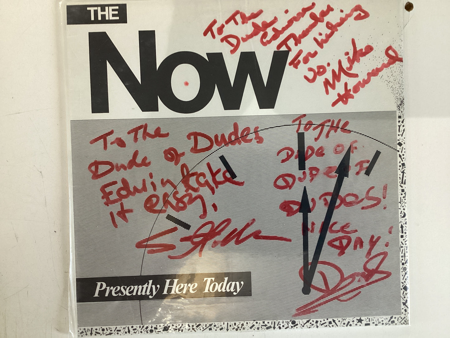 THE NOW = PRESENTLY HERE TODAY (CDA 1987) (USED)