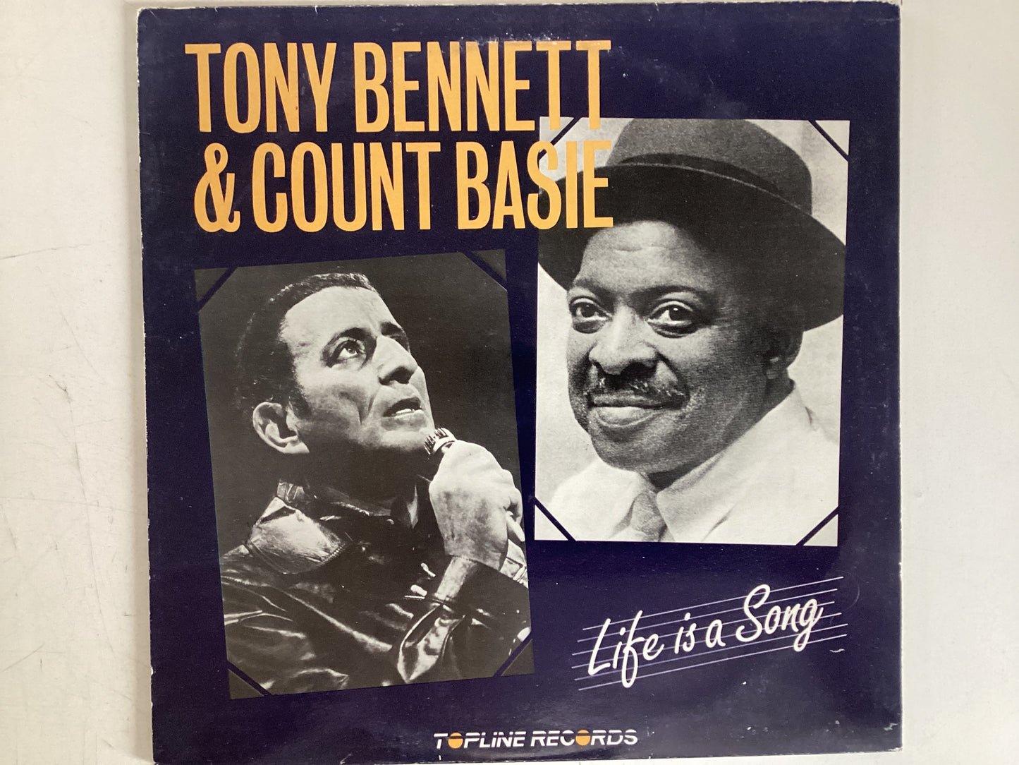 COUNT BASIE & TONY BENNETT = LIFE IS A SONG (UK 1985) (USED)
