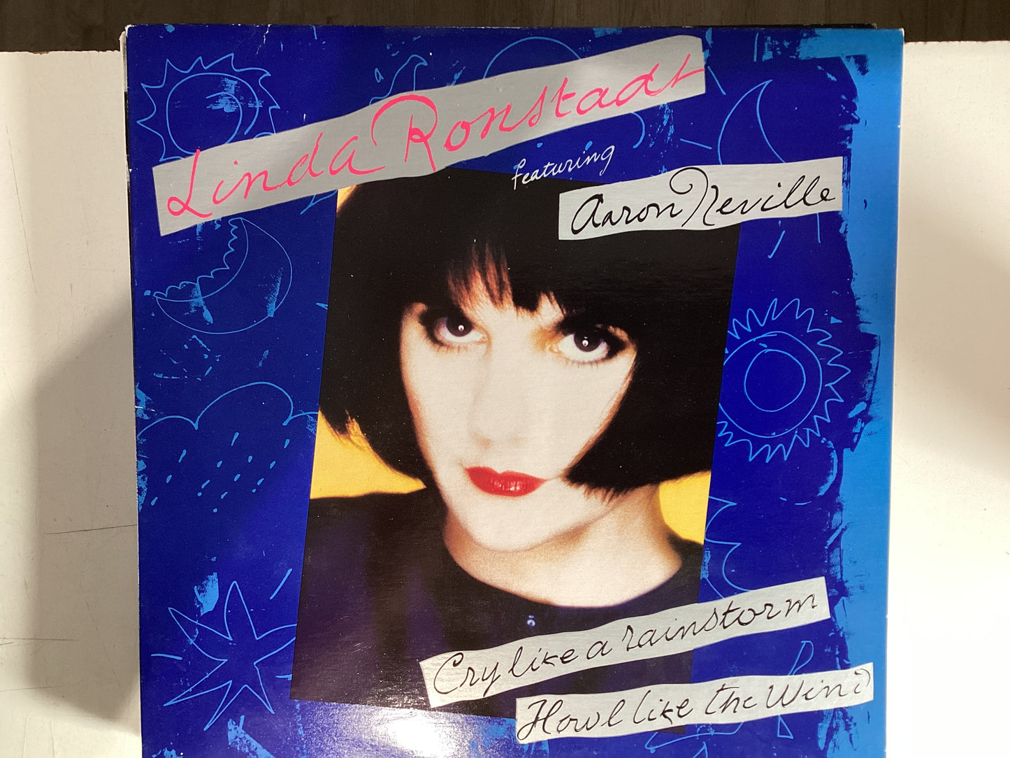 RONSTADT, LINDA = CRY LIKE A RAINSTORM HOWL LIKE THE WIND (CDA 1989) (USED)