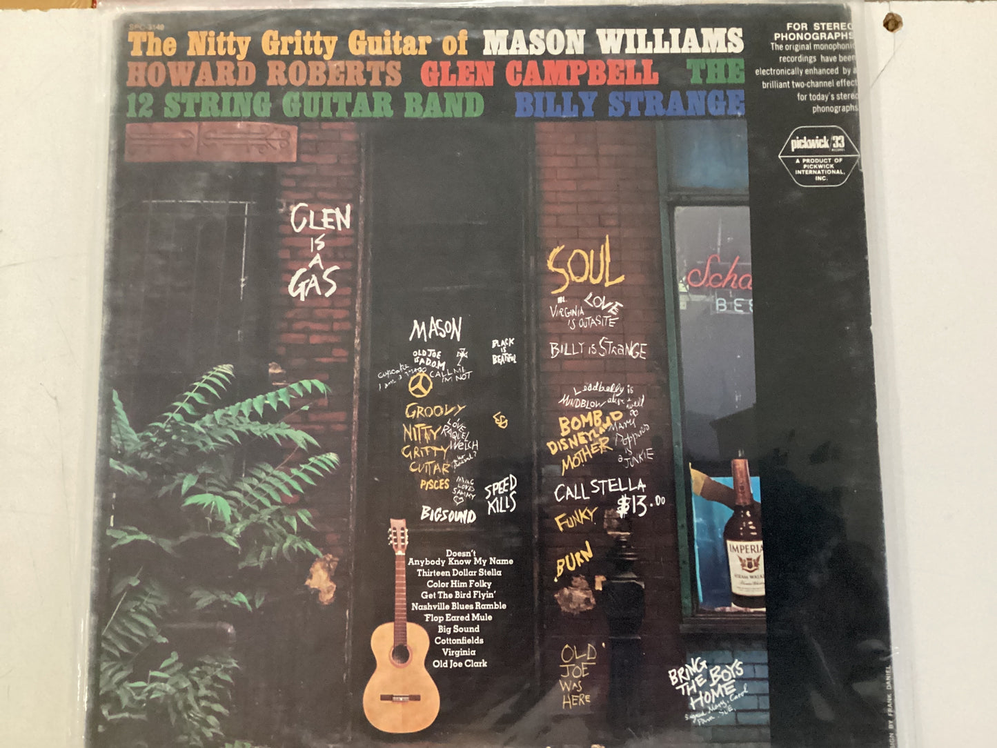 WILLIAMS, MASON = THE NITTY GRITTY GUITAR OF (USA 1960S) (USED)