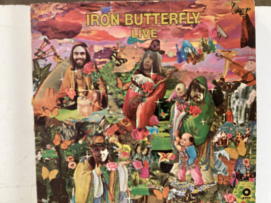 IRON BUTTERFLY = LIVE (USA 1970) (USED)