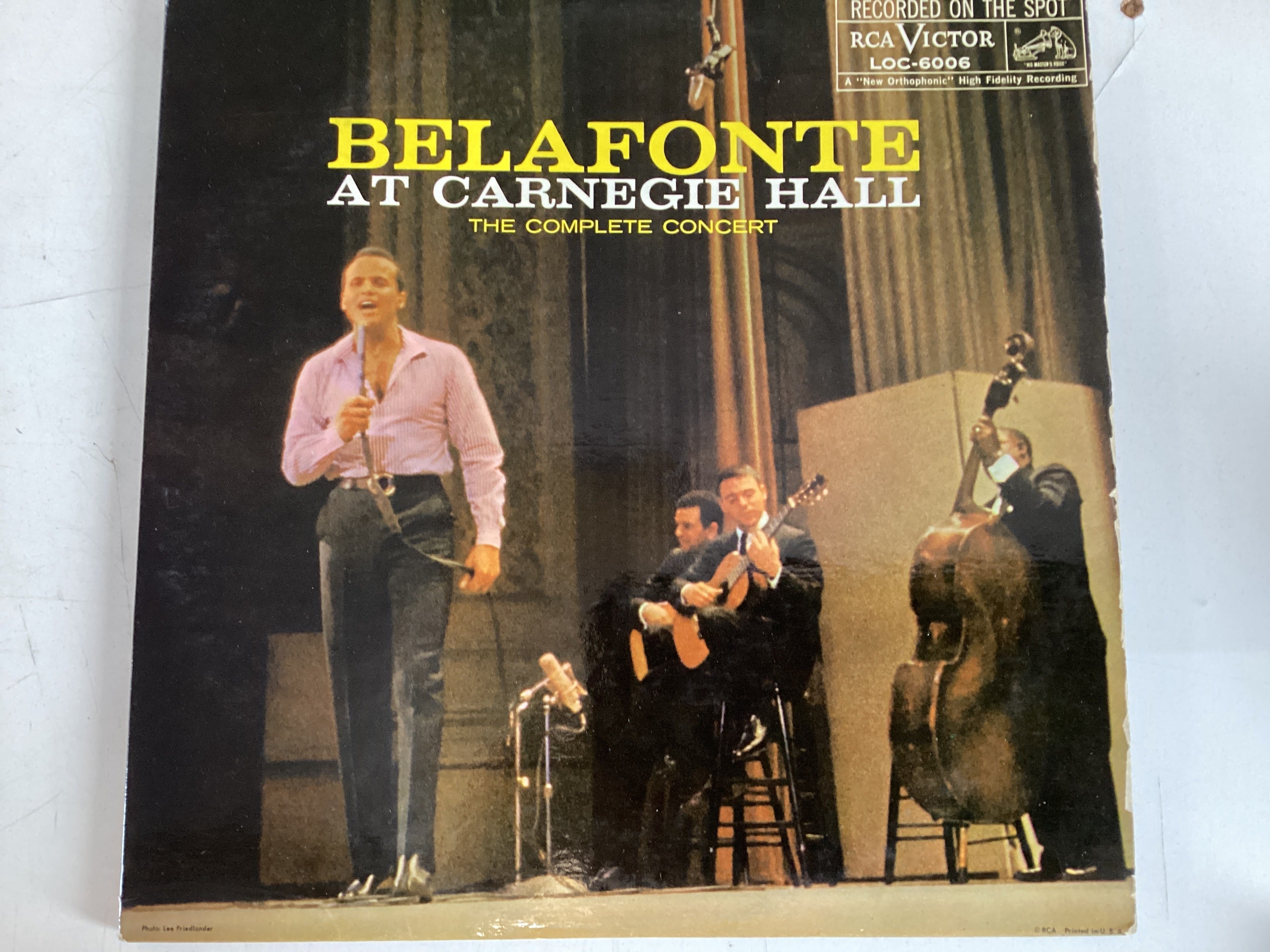 BELAFONTE, HARRY = AT CARNEGIE HALL (USA 1959) (USED)