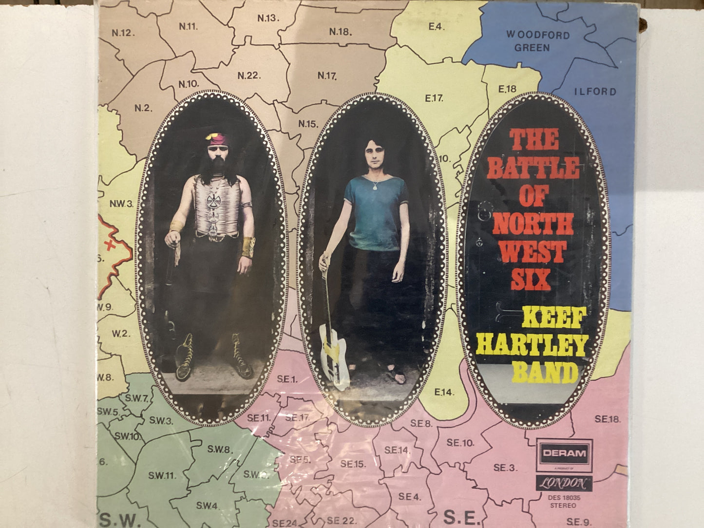 HARTLEY, KEEF BAND = THE B ATTLE OF NORTHWEST SIX (CDA 1969) (USED)