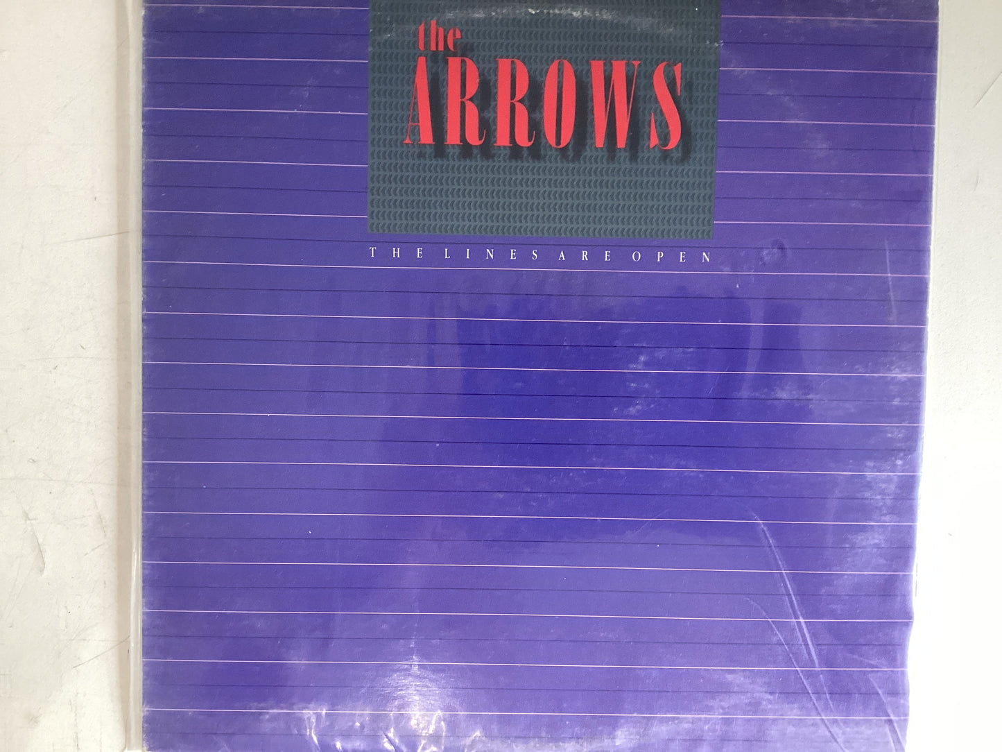 THE ARROWS = THE LINES ARE OPEN (CDA 1985) (USED)