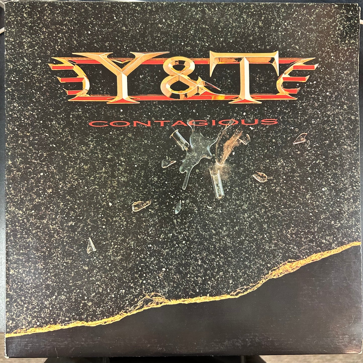 Y & T = CONTAGIOUS (CDN 1987) (USED)