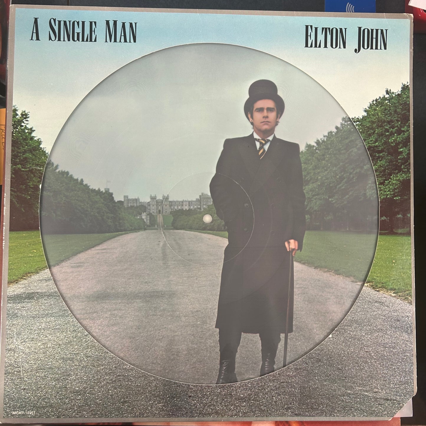 JOHN, ELTON = SINGLE MAN (PICTURE DISC) (US 1978) (USED)