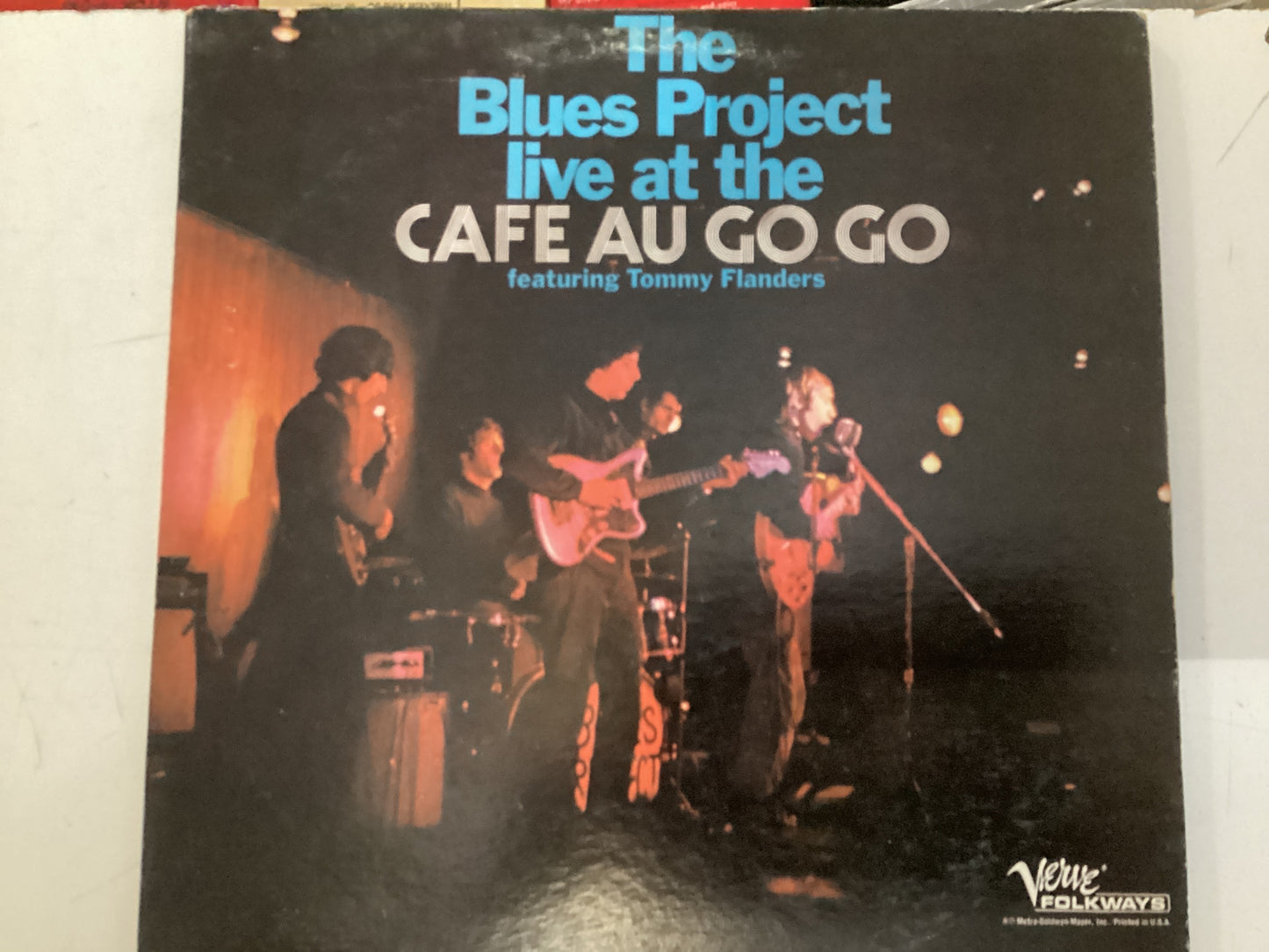 THE BLUES PROJECT = LIVE AT THE CAFE AU GO GO (CDA 1966) (USED)