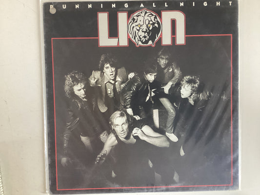 LION = RUNNING ALL NIGHT (CDA 1980) (USED)
