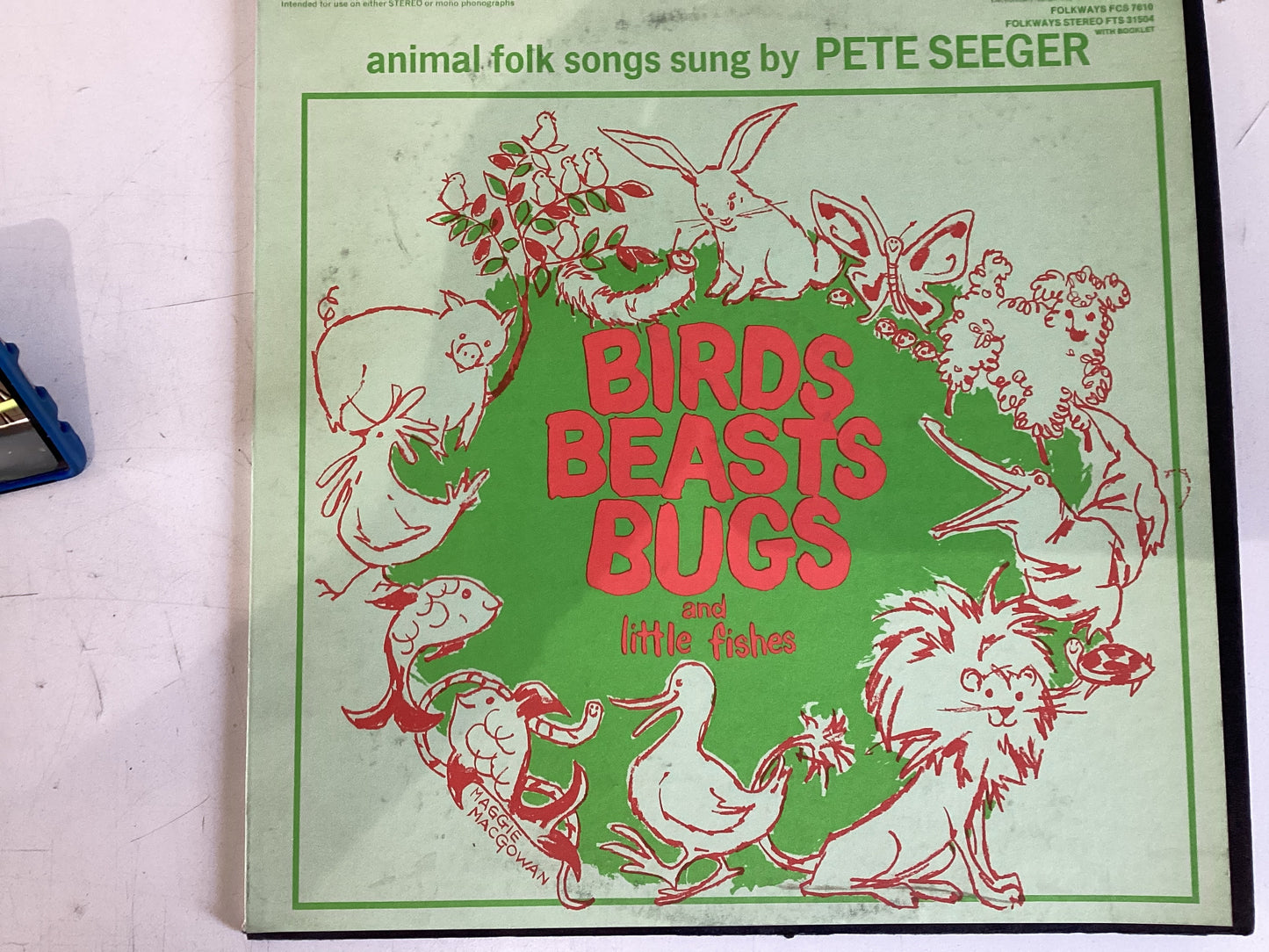 SEEGER, PETE = BIRD BEASTS BUGS AND LITTLE FISHES (USA 1968) (USED)