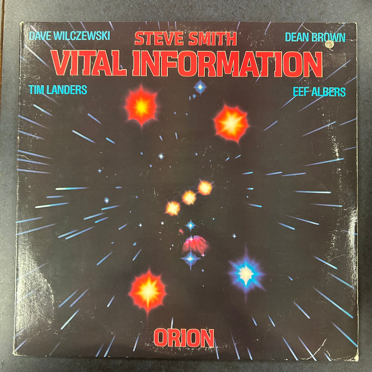 SMITH, STEVE VITAL INFORMATION = ORION (USA 1984) (USED)
