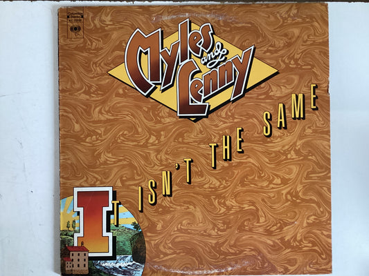 MYLES AND LENNY = IT ISN’T THE SAME (CDA 1975) (USED)