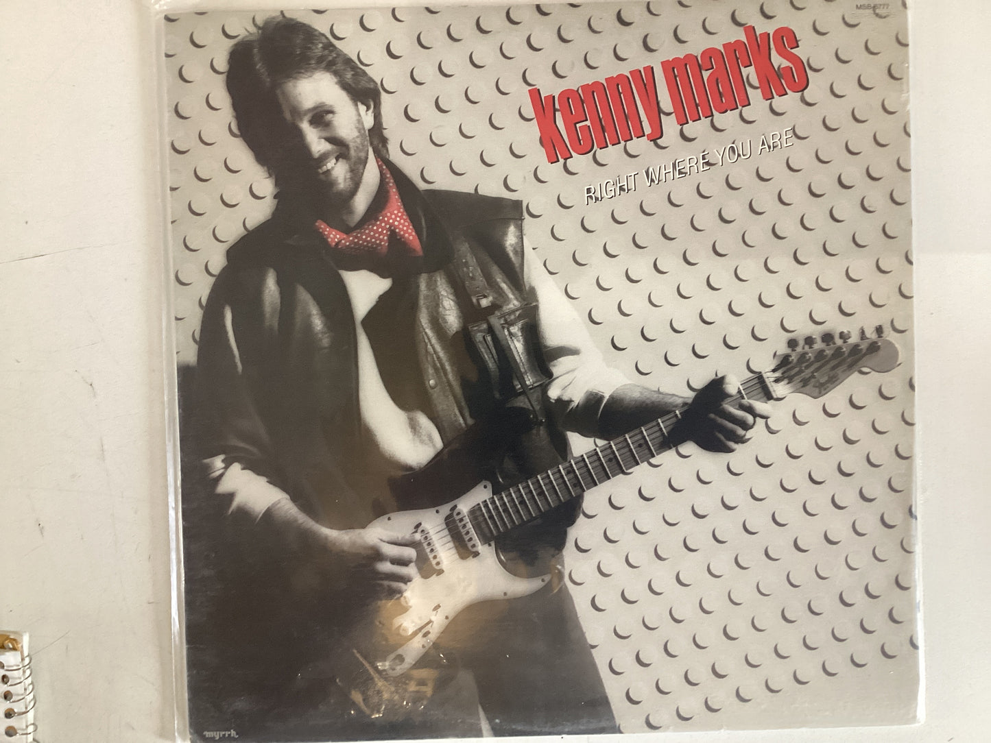 MARKS, KENNY = RIGHT WHERE YOU ARE (CDA 1984) (USED)