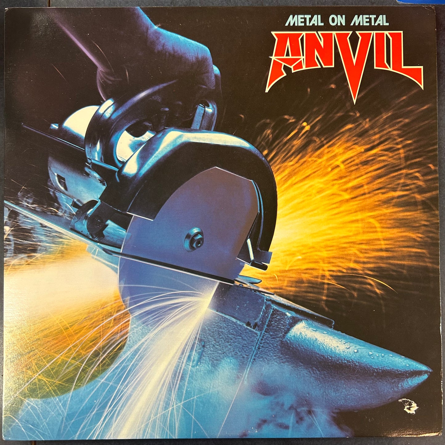 ANVIL= METAL ON METAL (CDN 1982) (USED)