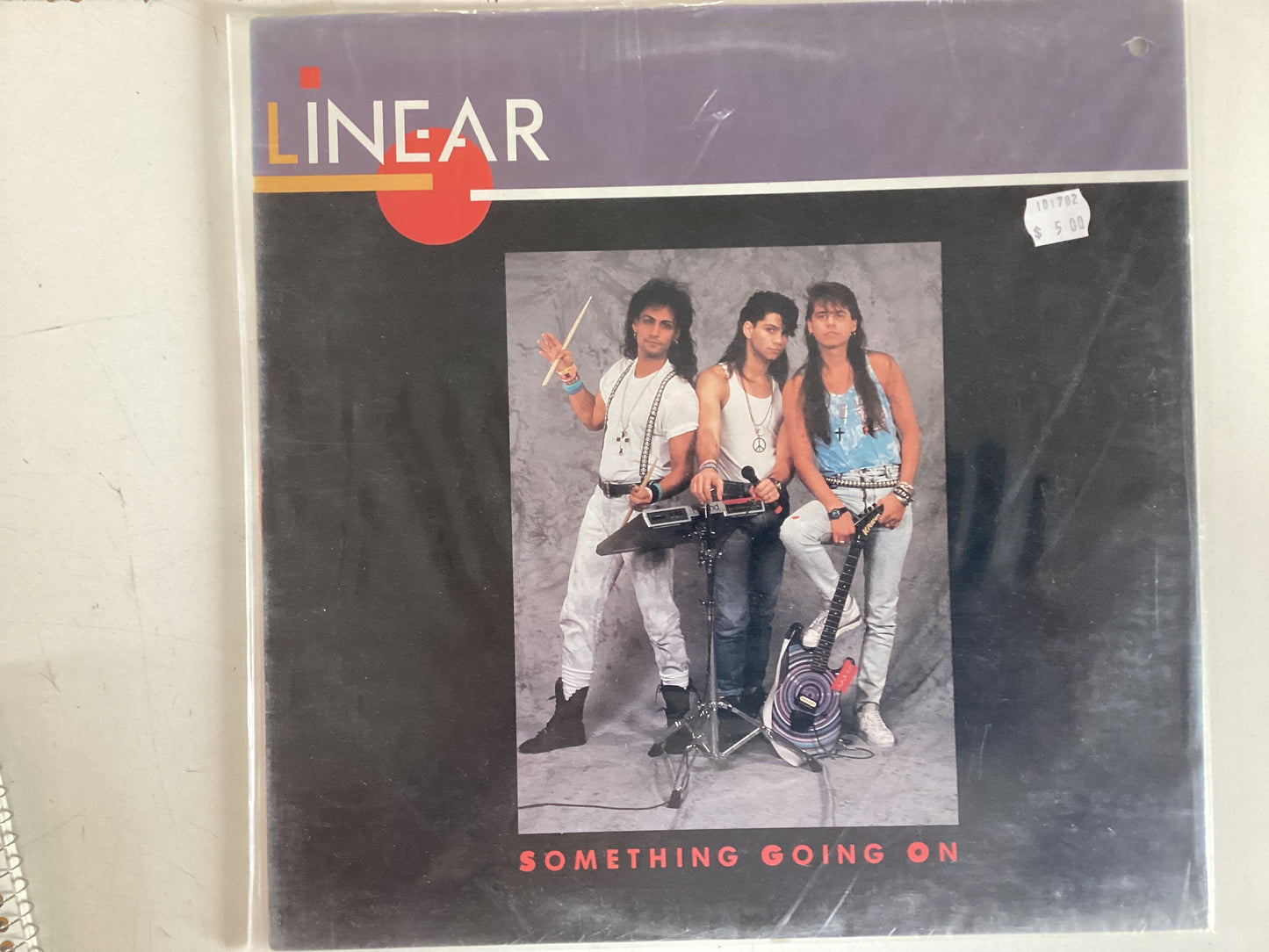LINEAR = SOMETHING GOING ON (USA 1990) (USED)