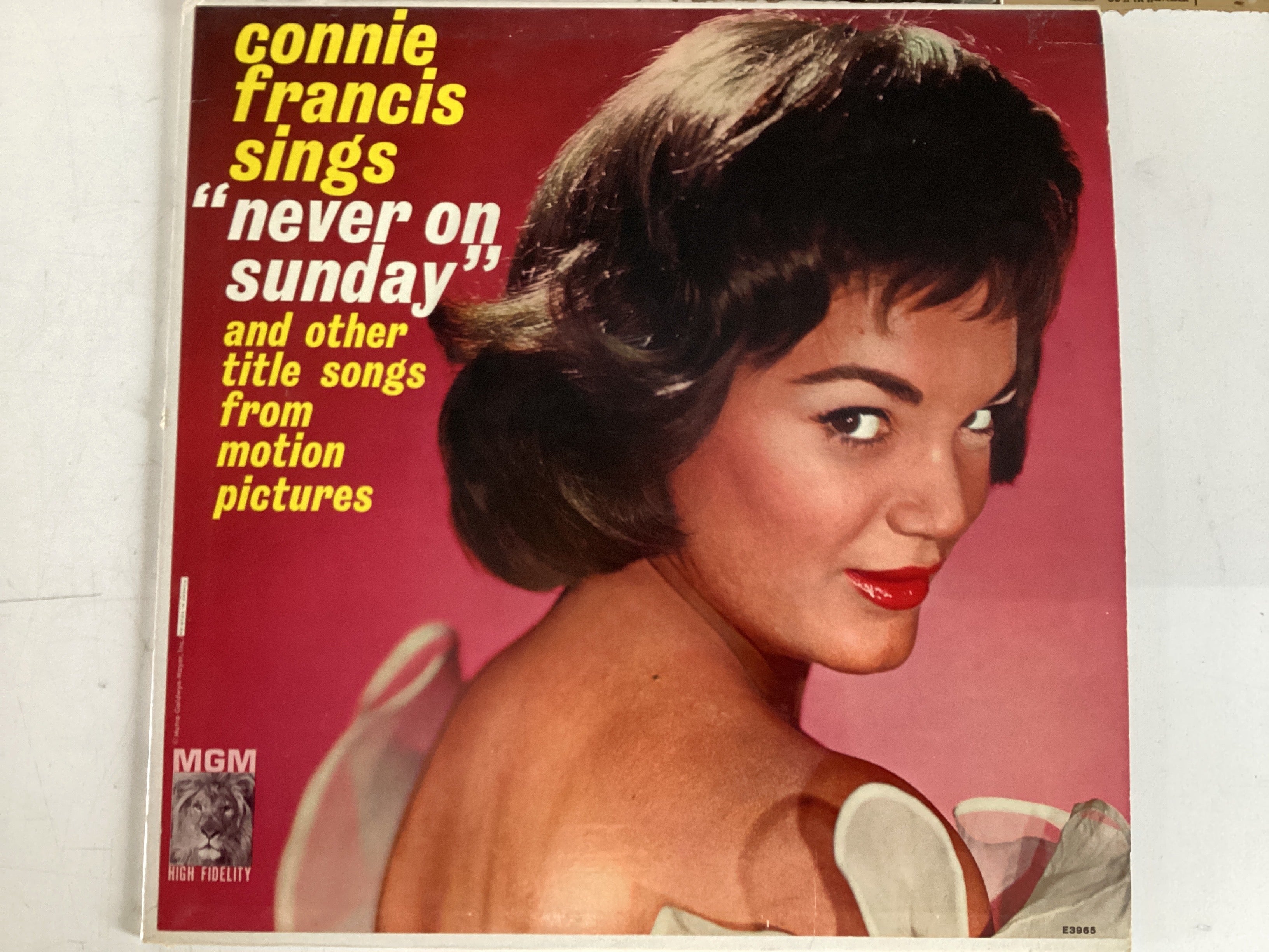 FRANCIS, CONNIE = NEVER ON A SUNDAY (CDA 1961) (USED)