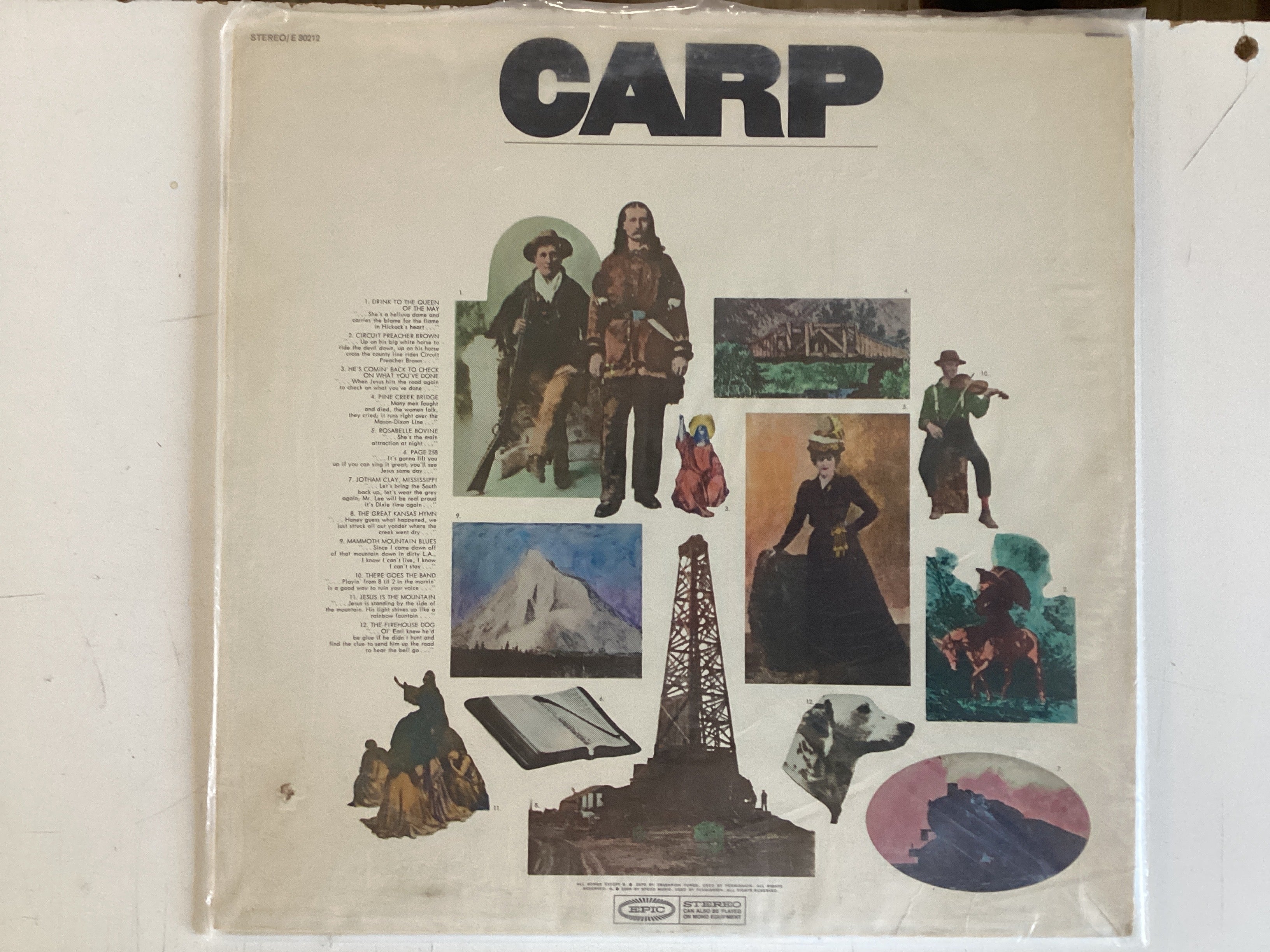 CARP = SELF TITLED (CDA 1970) (USED)