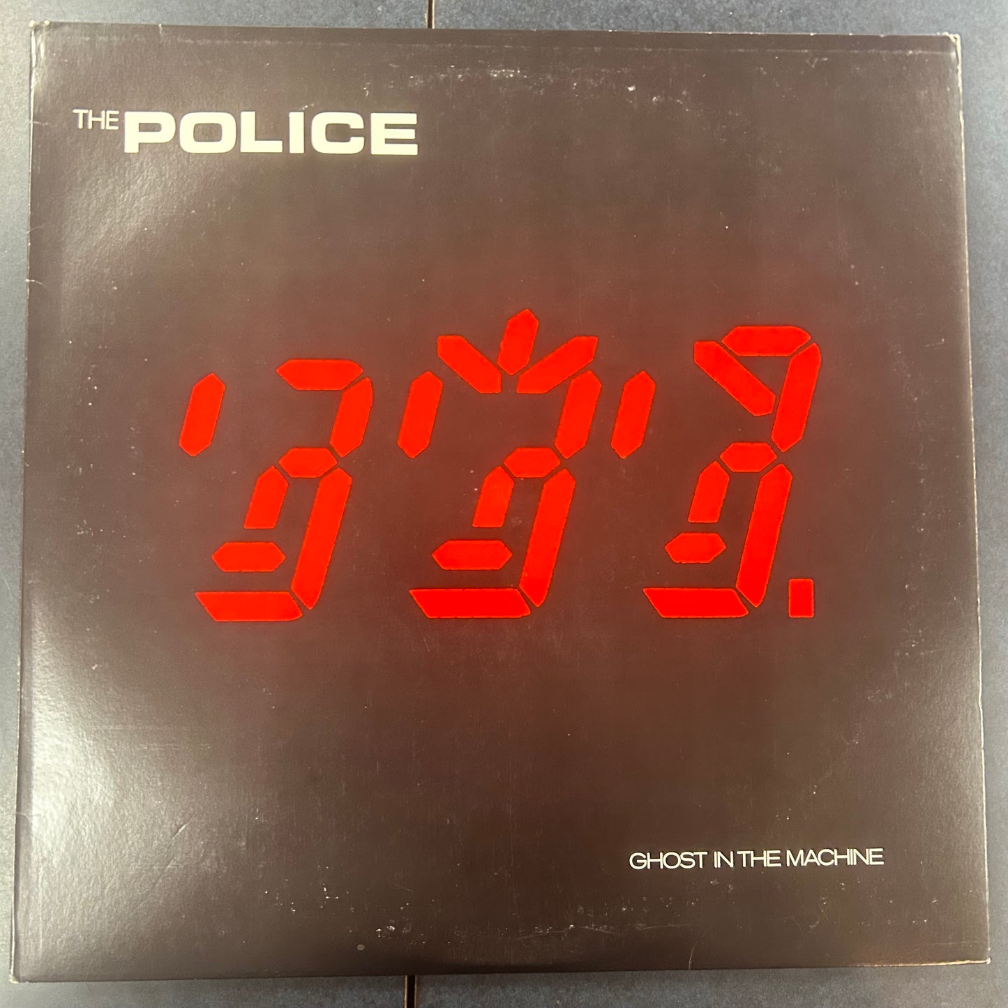 POLICE = GHOST IN THE MACHINE (PORTUGAL 1981) (USED)