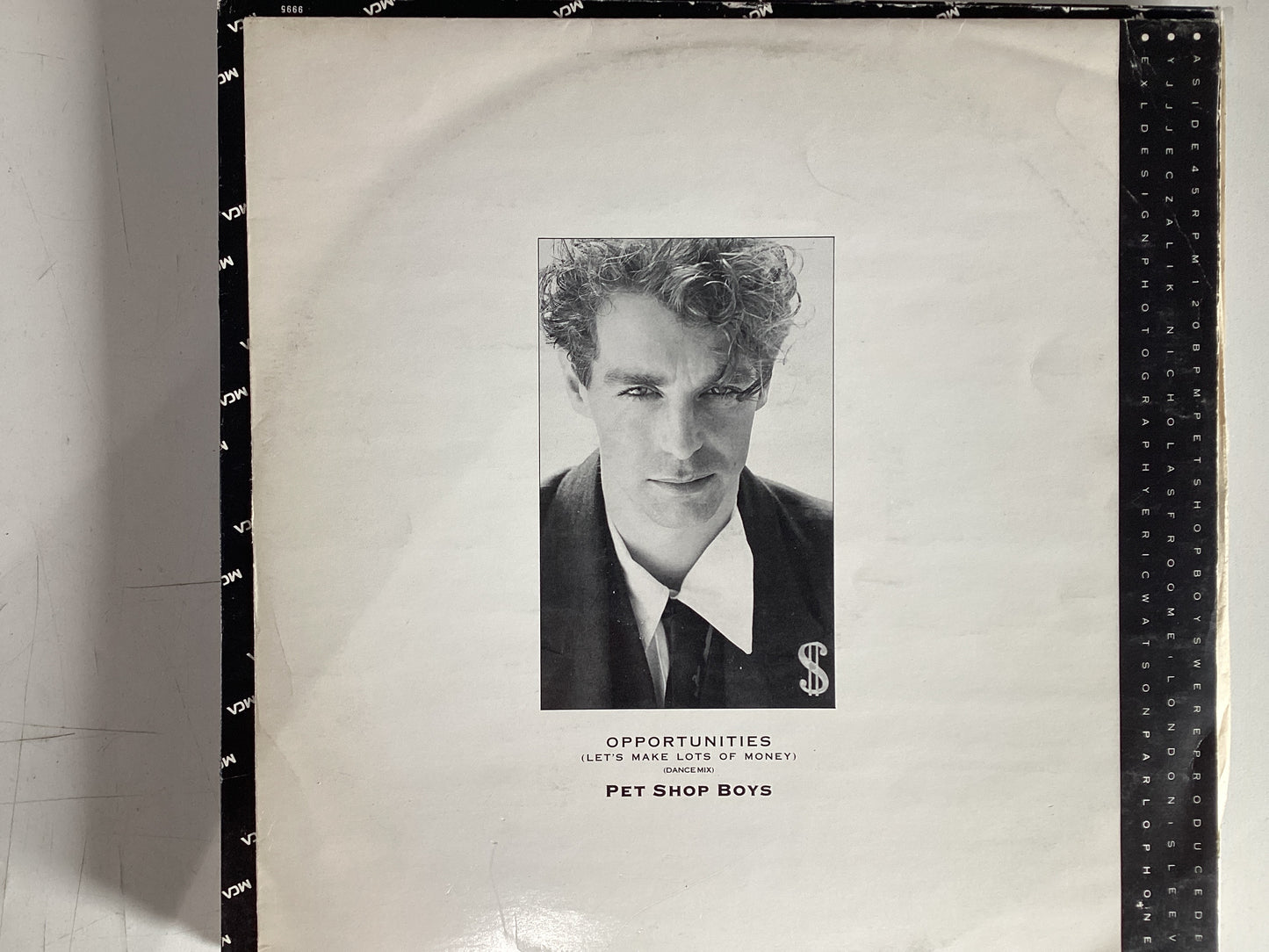 PET SHOP BOYS = OPPERTUNITIES (12 IN.) (USA 1985) (USED)