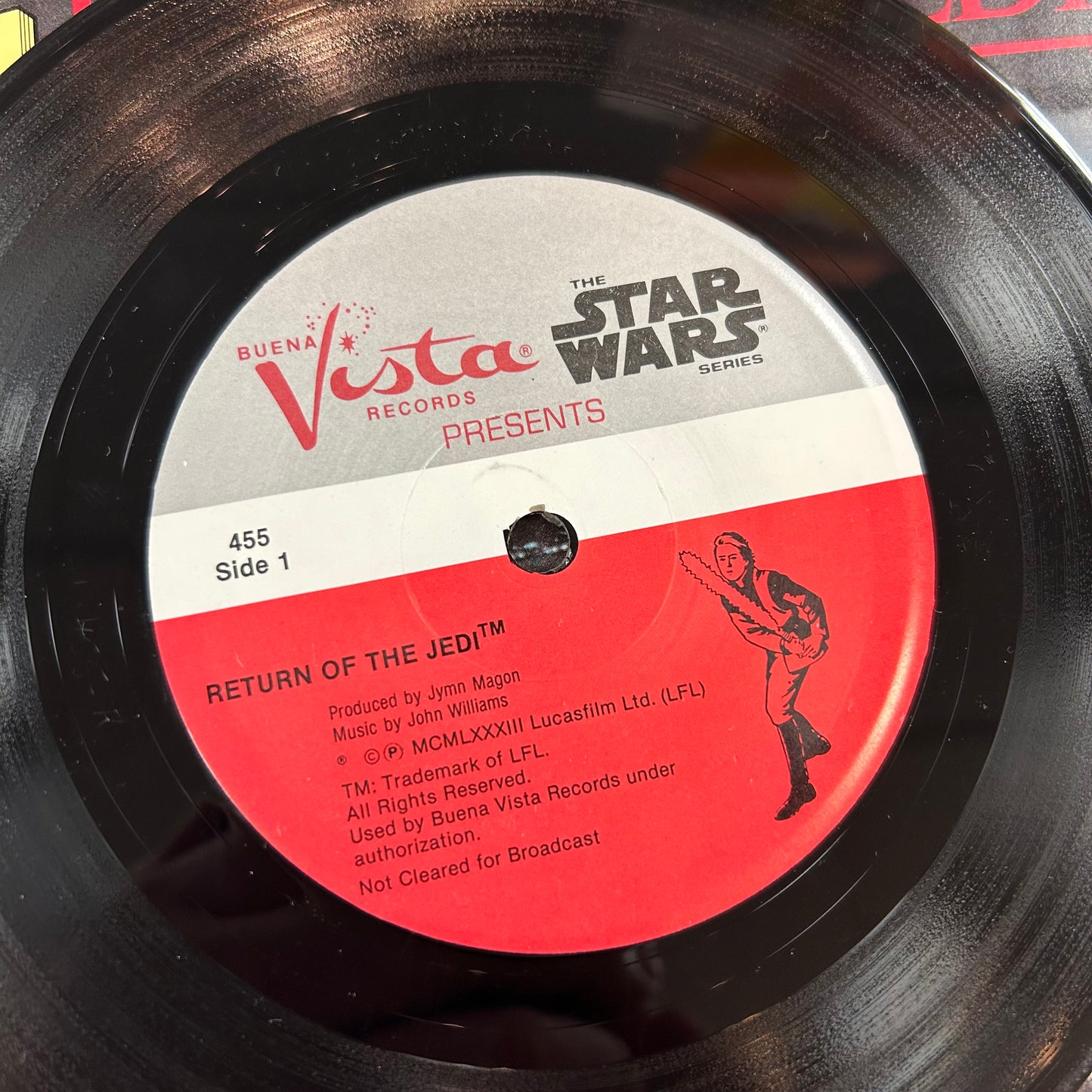 STAR WARS = RETURN OF THE JEDI (7 IN./STORYBOOK) (US 1983) (USED)