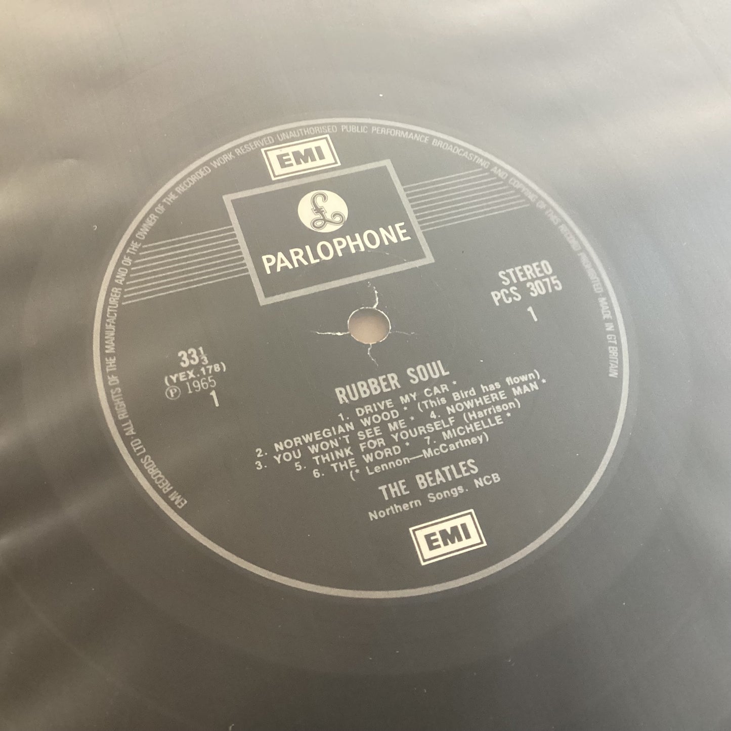 BEATLES = RUBBER SOUL (UK 1976 REISSUE) (USED)