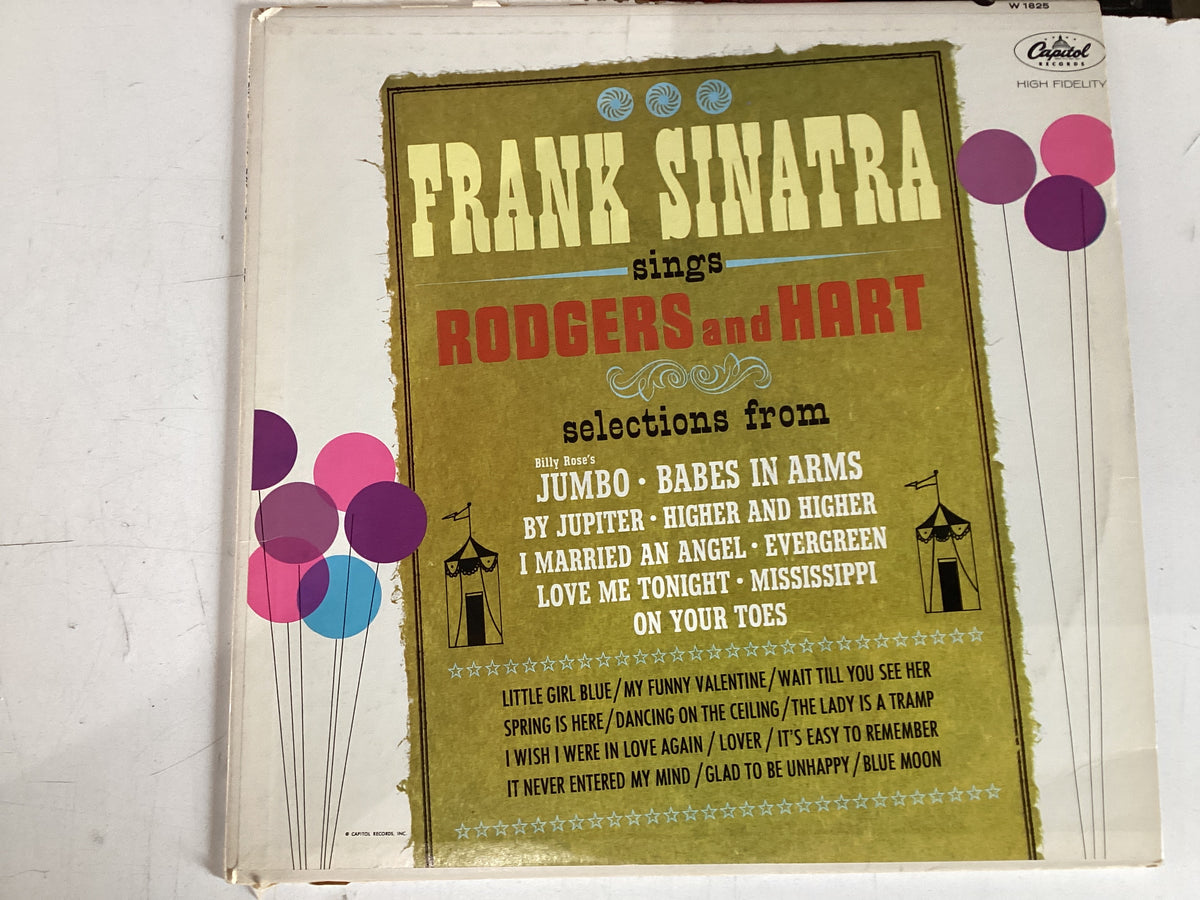 SINATRA, FRANK = SINGS ROGERS AND HART (USA 1963) (USED)