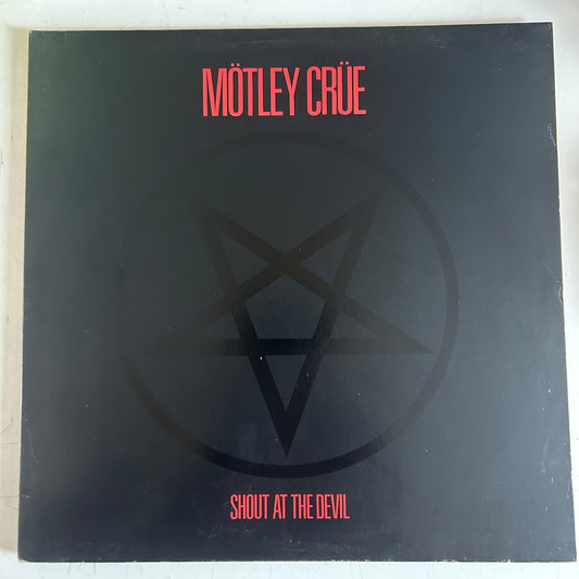 MOTLEY CRUE = SHOUT AT THE DEVIL (CDN 1983) (USED)