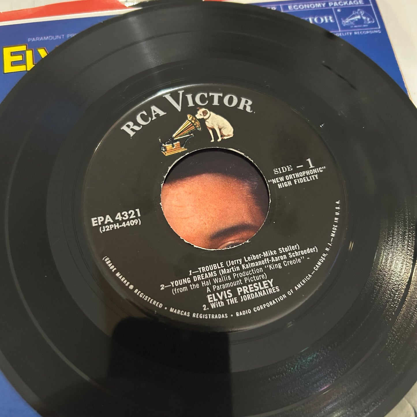 PRESLEY, ELVIS = KING CREOLE : VOL.2 (7 IN./EP) (US 1958) (USED)